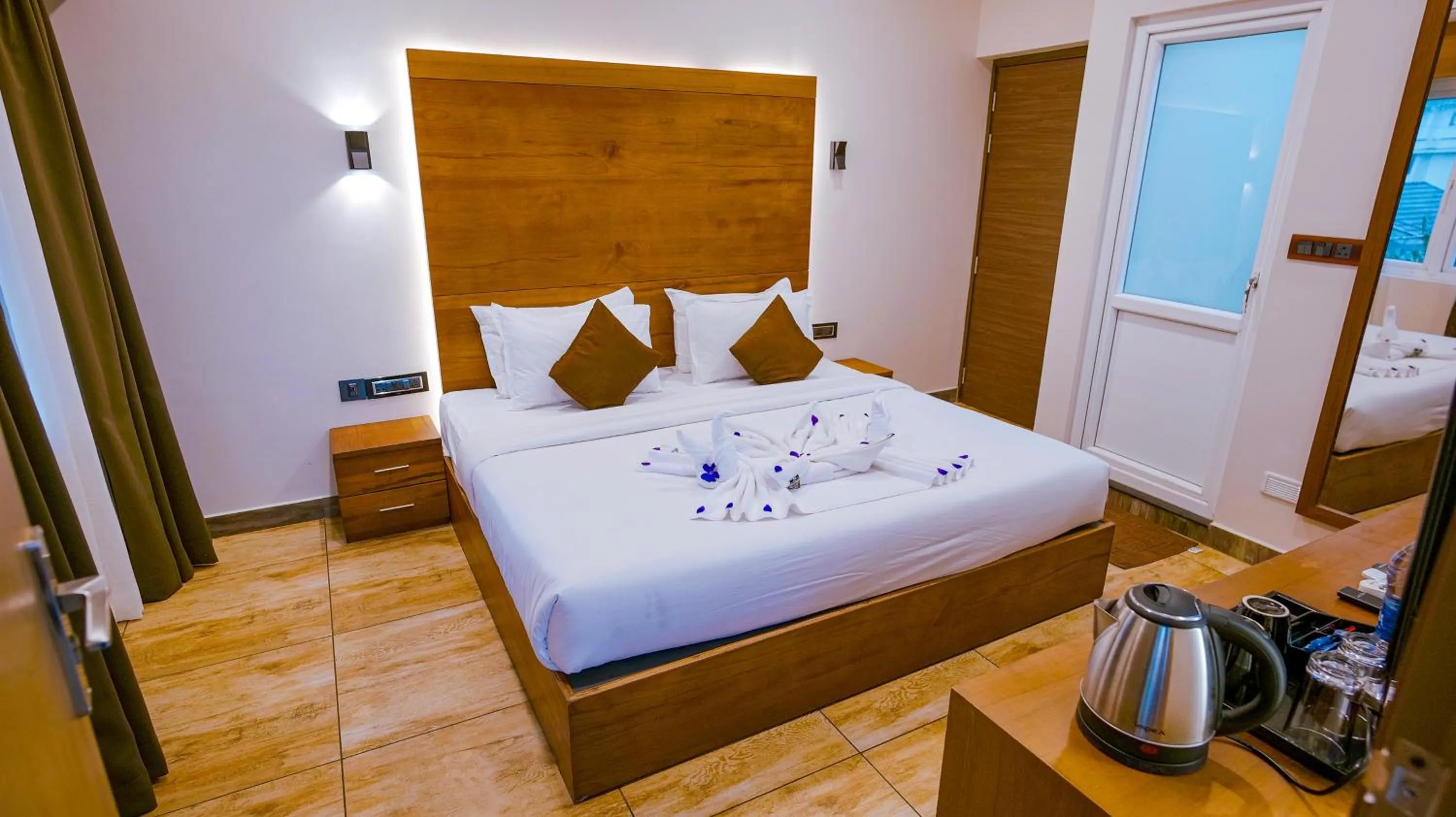 Photo of the whole room, Bed in Palette Hill View Resorts Vagamon