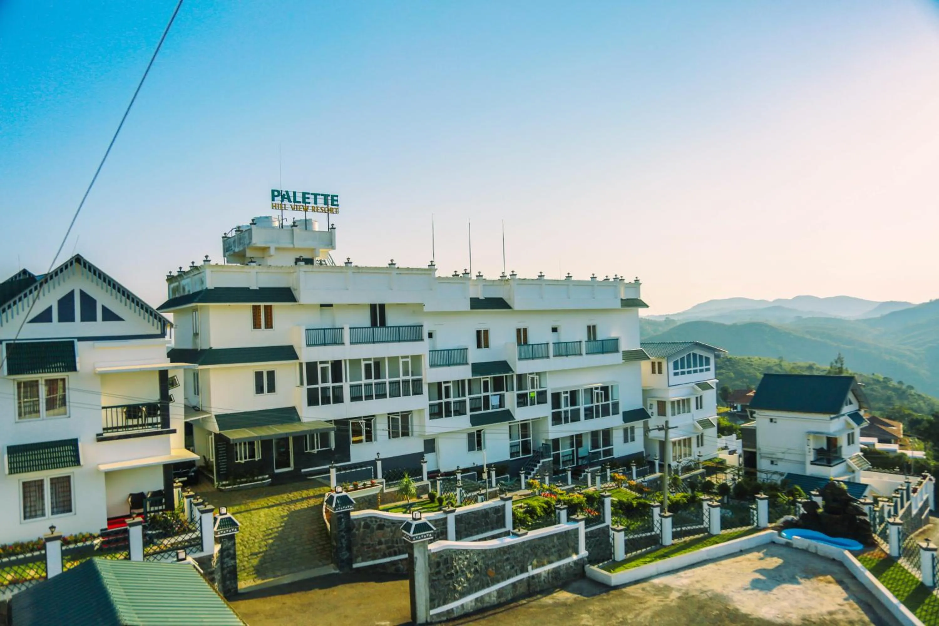 Property building in Palette Hill View Resorts Vagamon