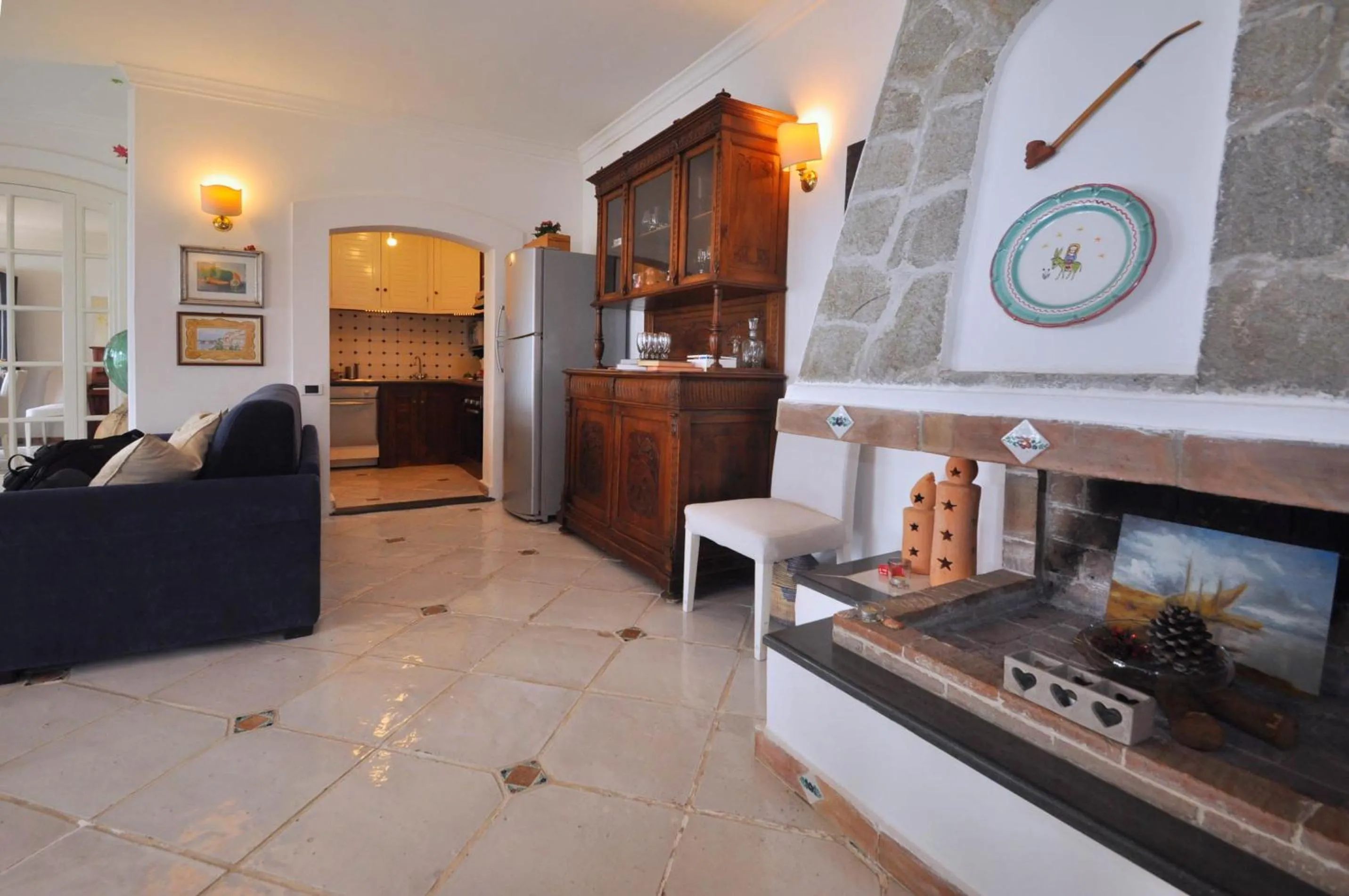Living room in Star Fish House