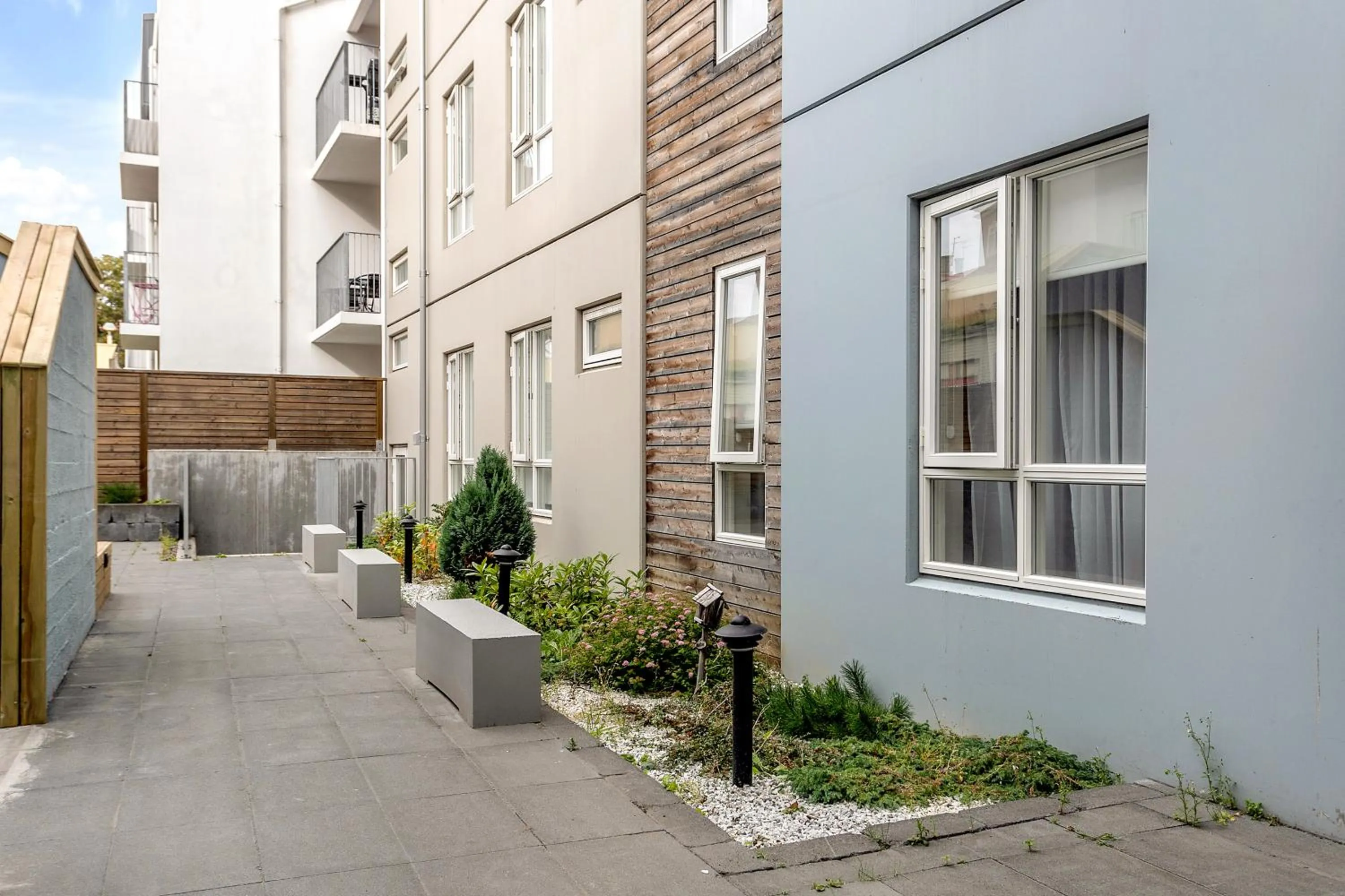 Property building in The Swan House by Heimaleiga