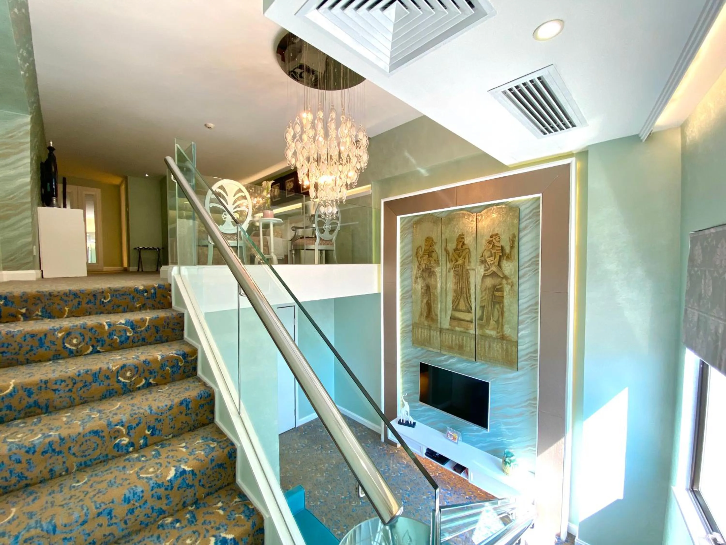 Living room in Hotel Metropole