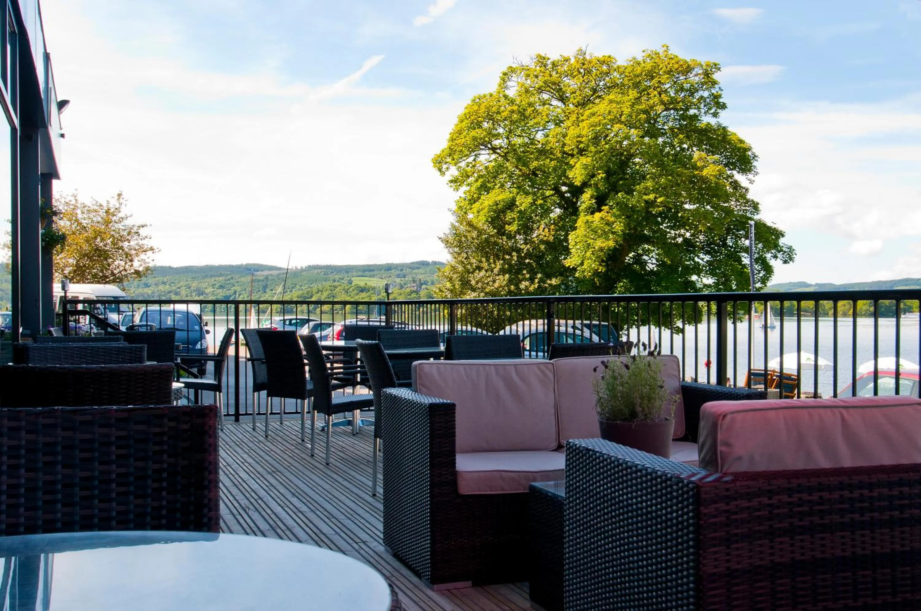 Balcony/Terrace in YHA Ambleside