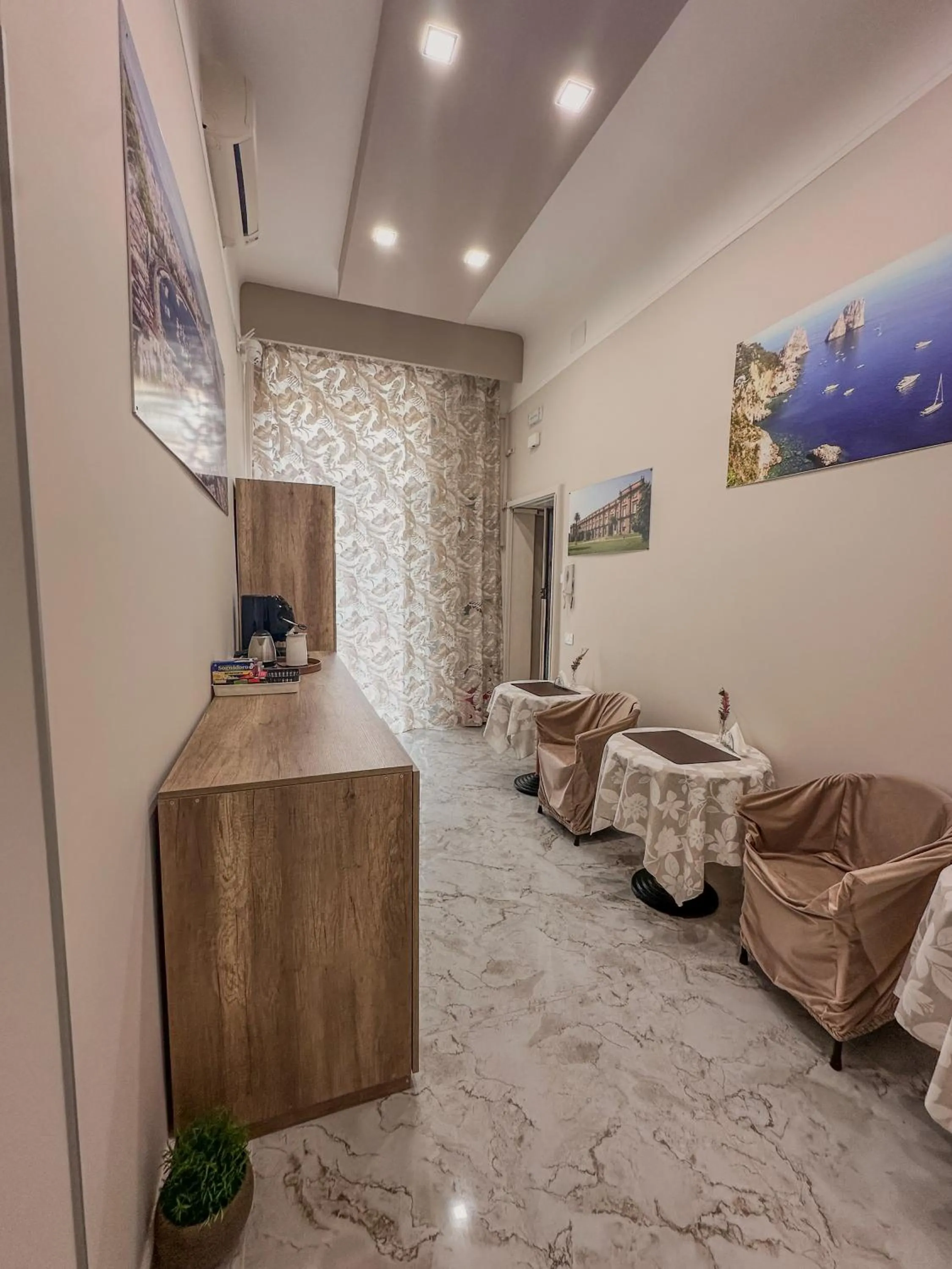 Living room in Benvenuto a Napoli