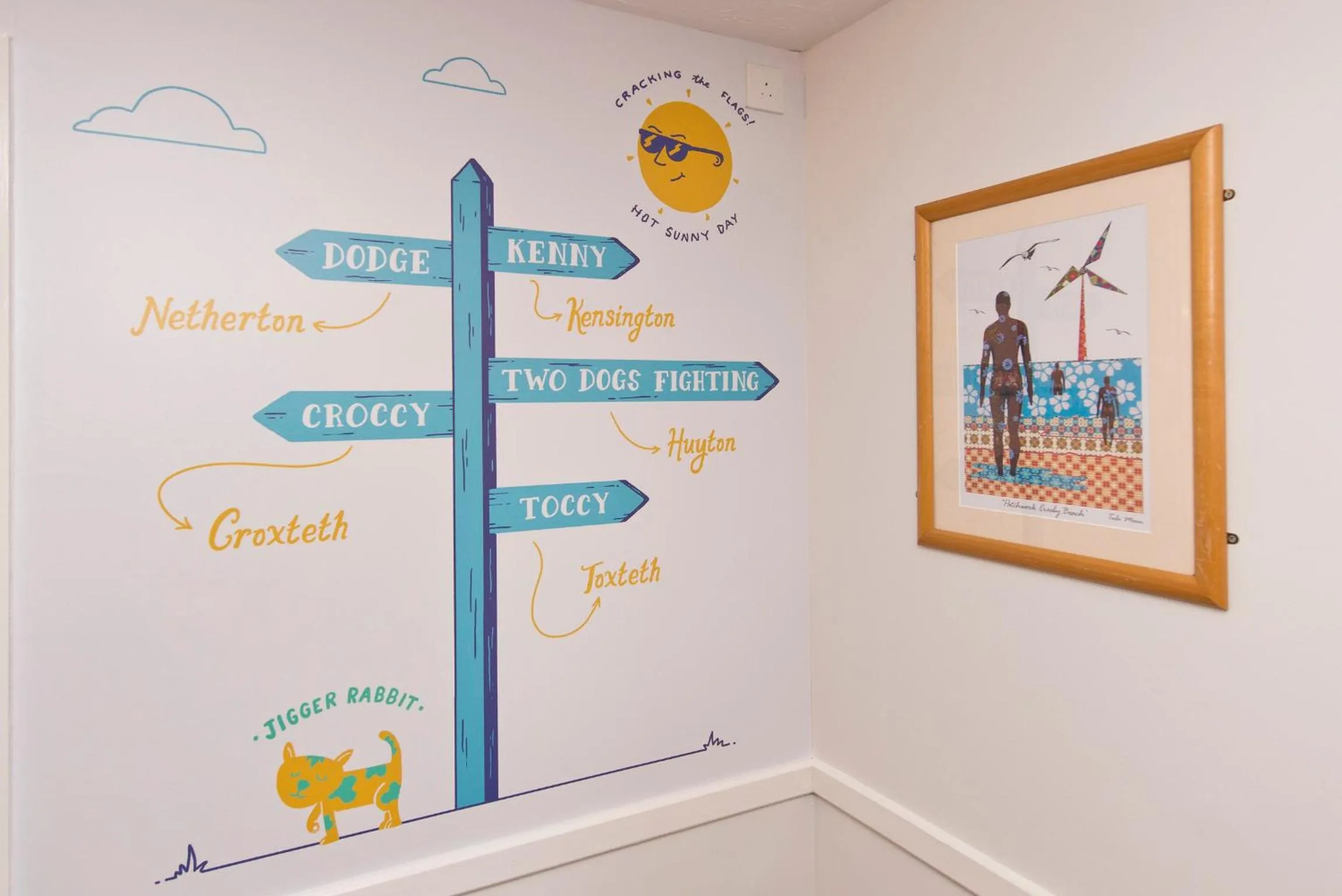 Decorative detail in YHA Liverpool Albert Dock