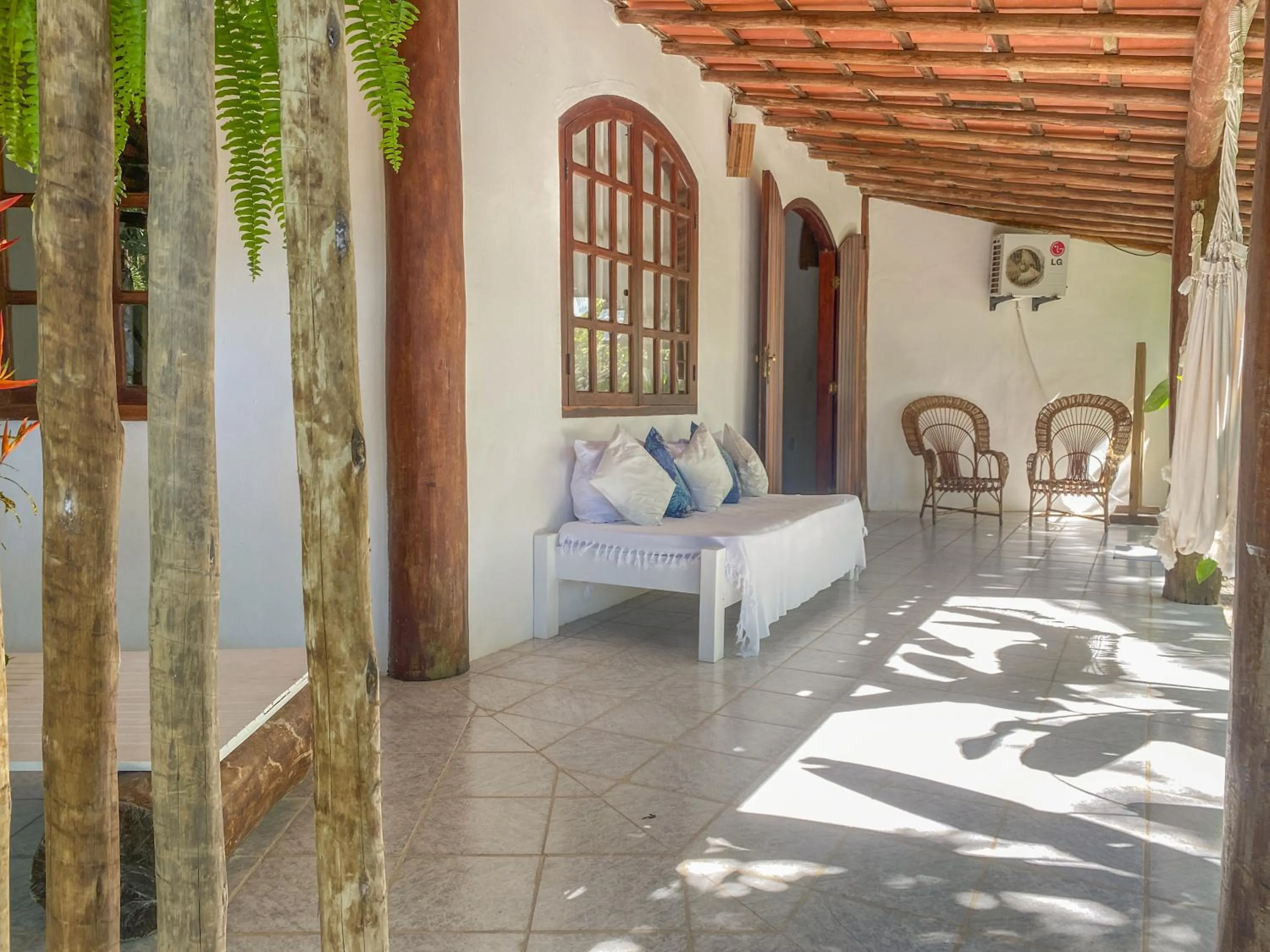 Patio, Bed in Sueds Trancoso