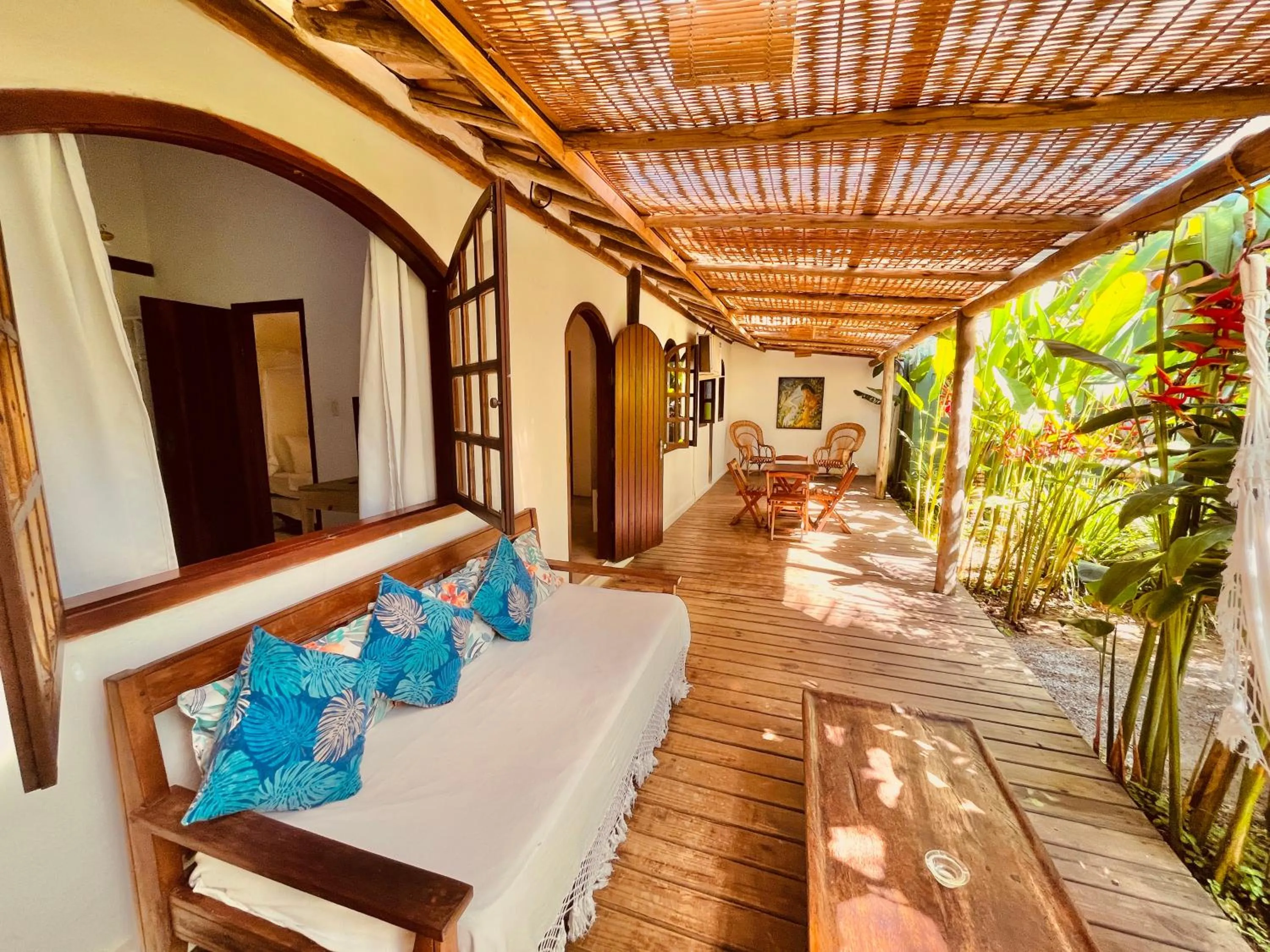 Patio in Sueds Trancoso