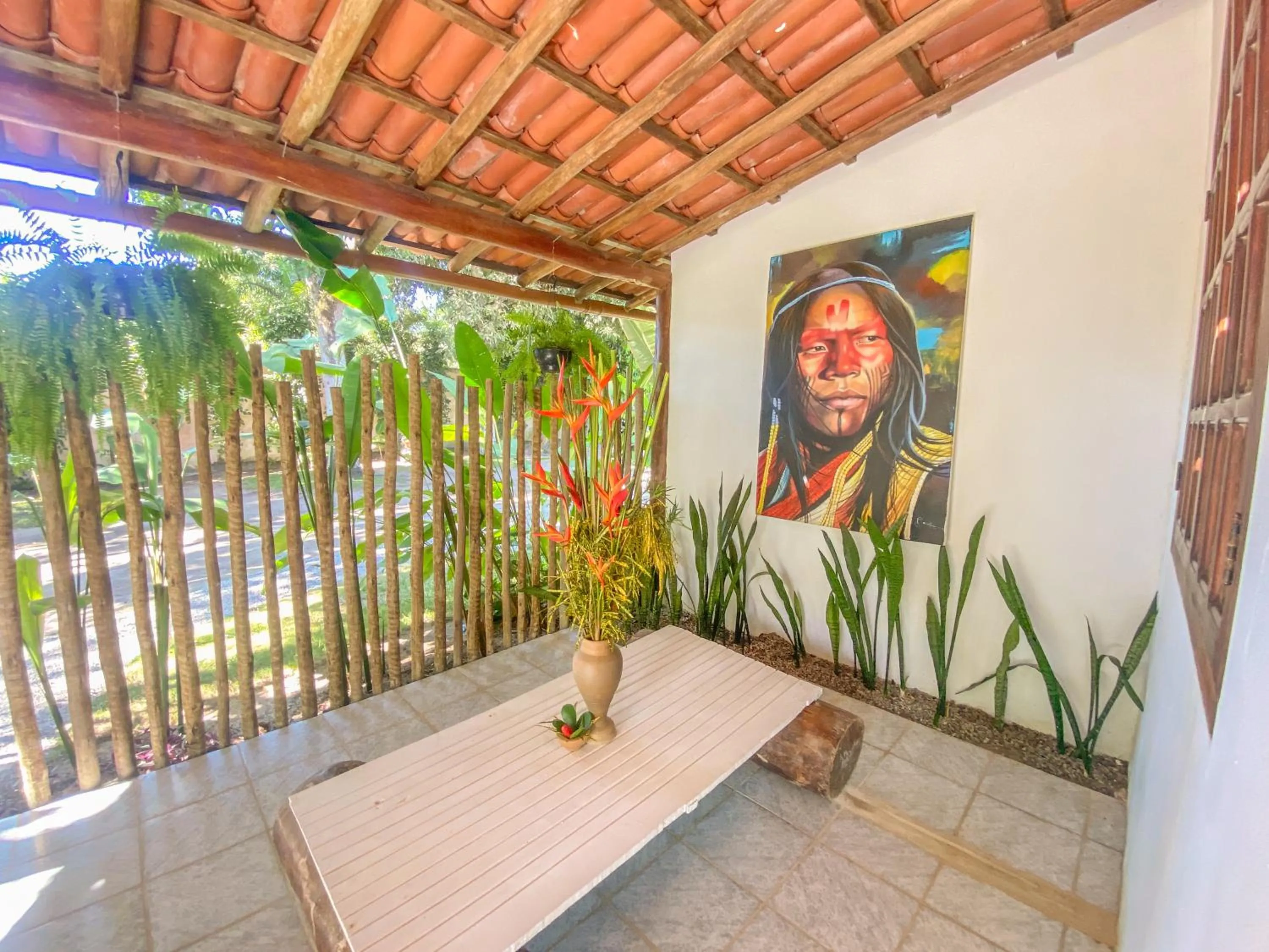 Patio in Sueds Trancoso