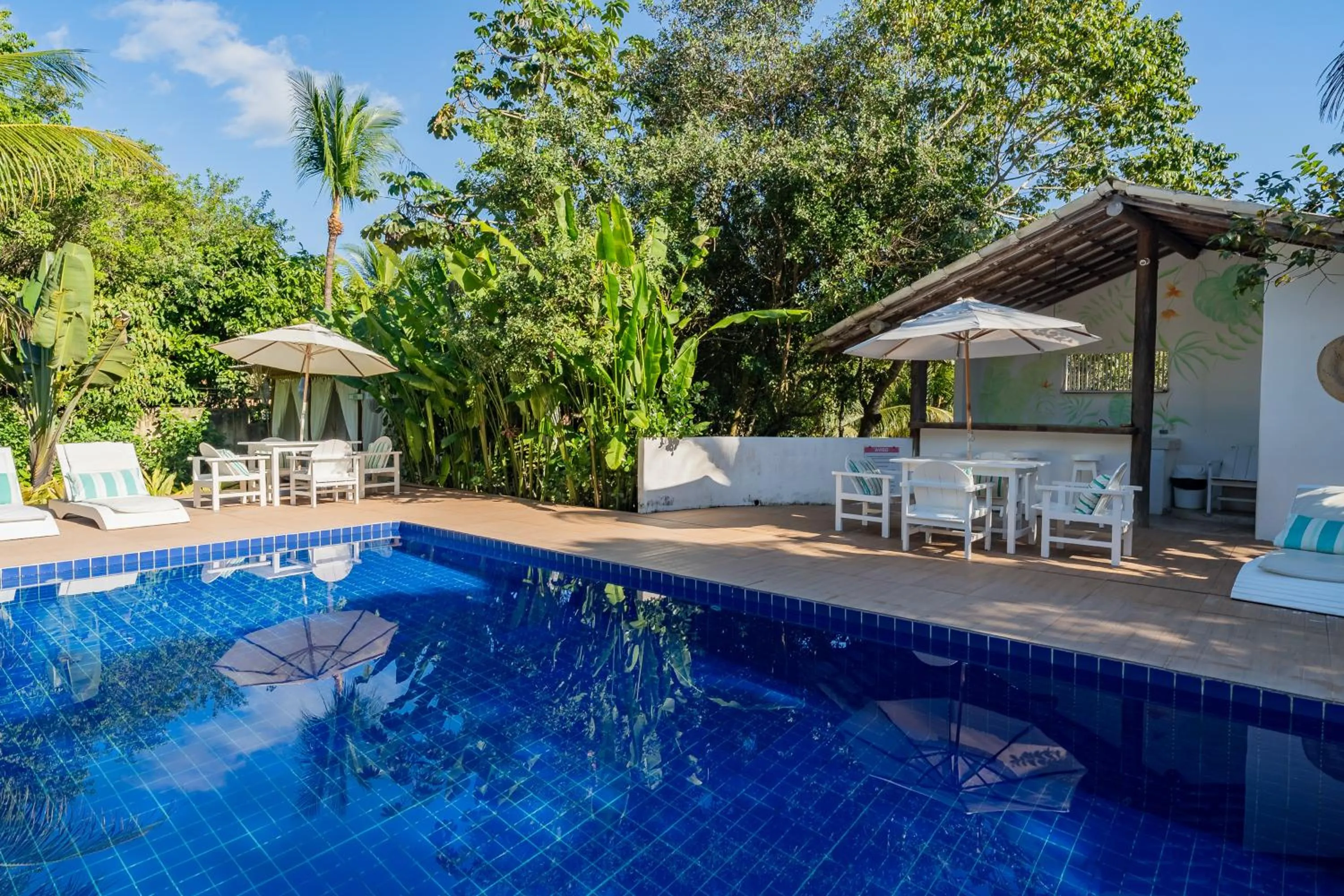 Swimming pool in Sueds Trancoso