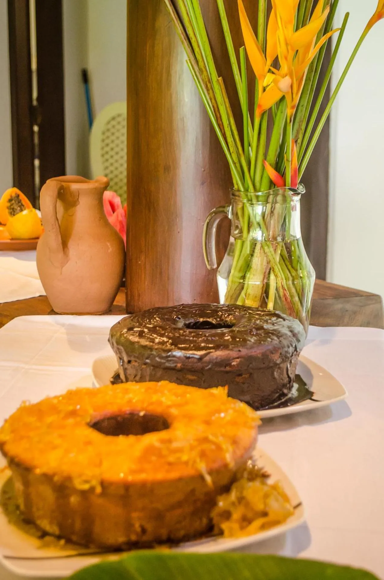 Buffet breakfast in Sueds Trancoso