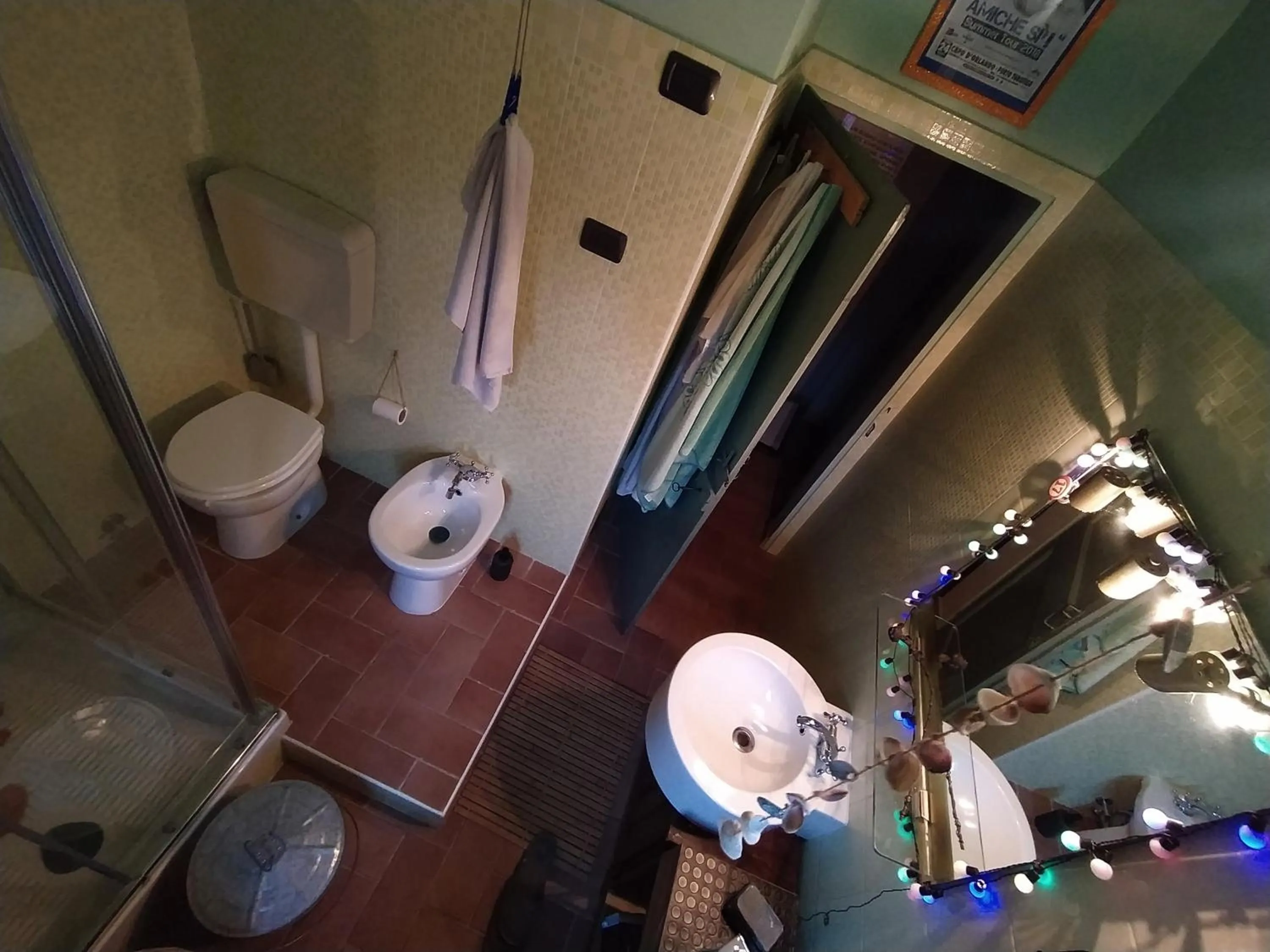 Shower in Casa Sponge B&B