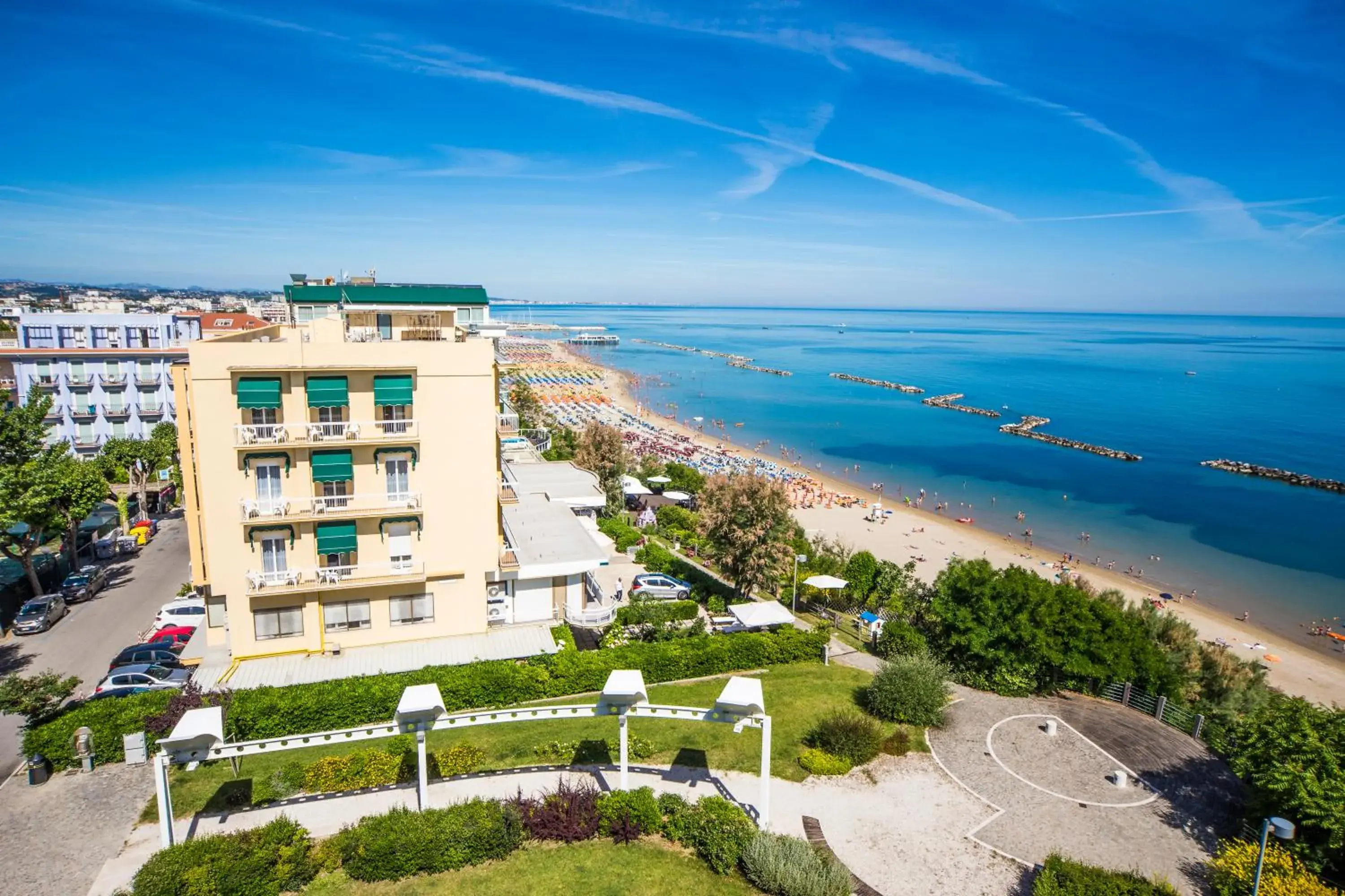 Day, Bird's-eye View in Hotel Adler