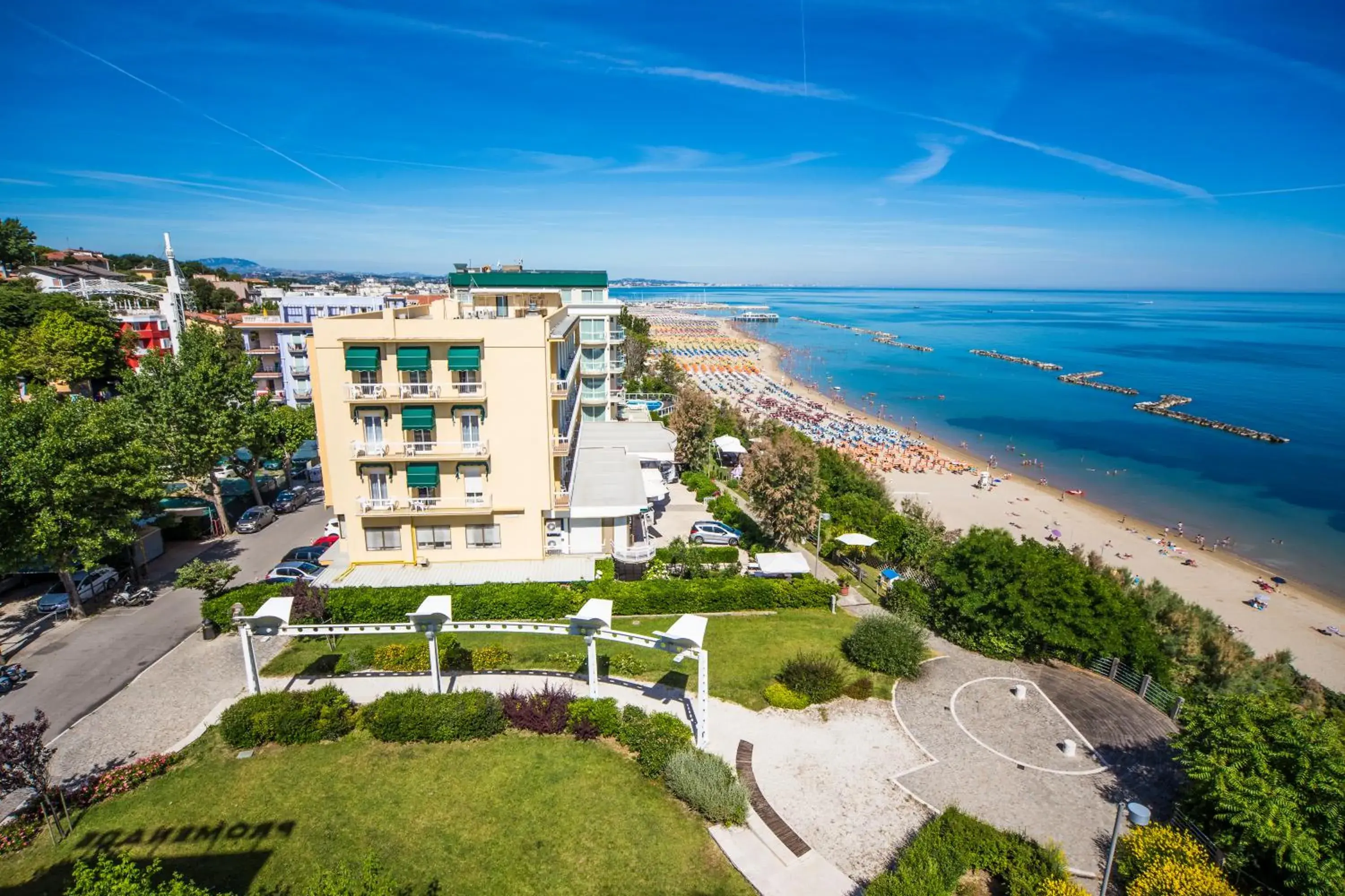 Day, Bird's-eye View in Hotel Adler