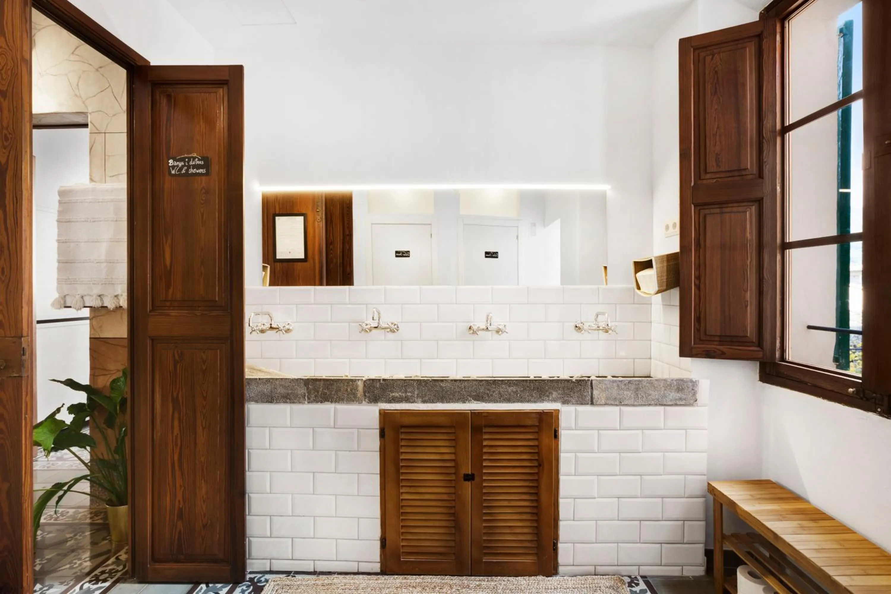 Bathroom in Hostel Sóller