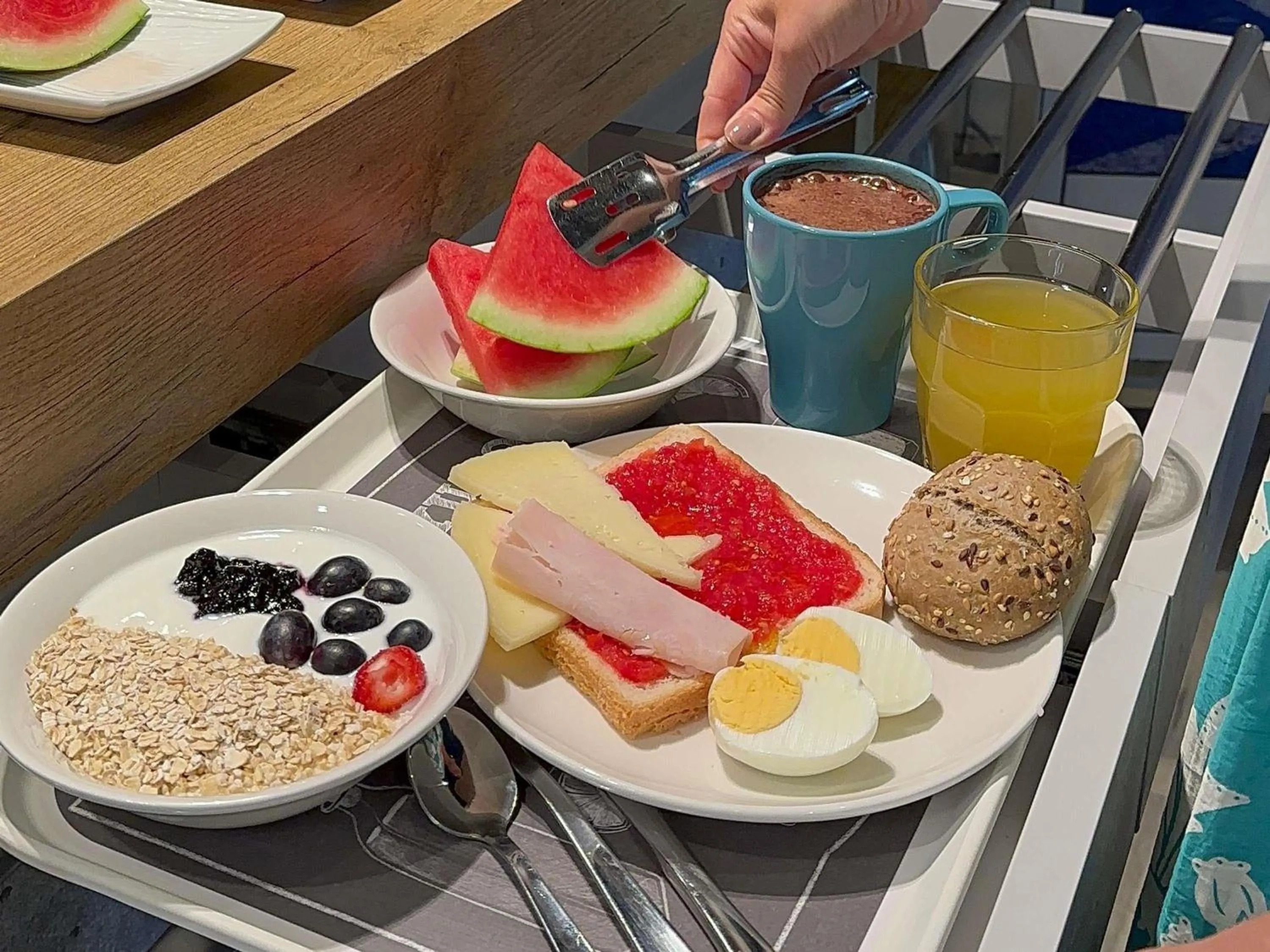 Breakfast in Ibis Budget Madrid Alcorcón Móstoles