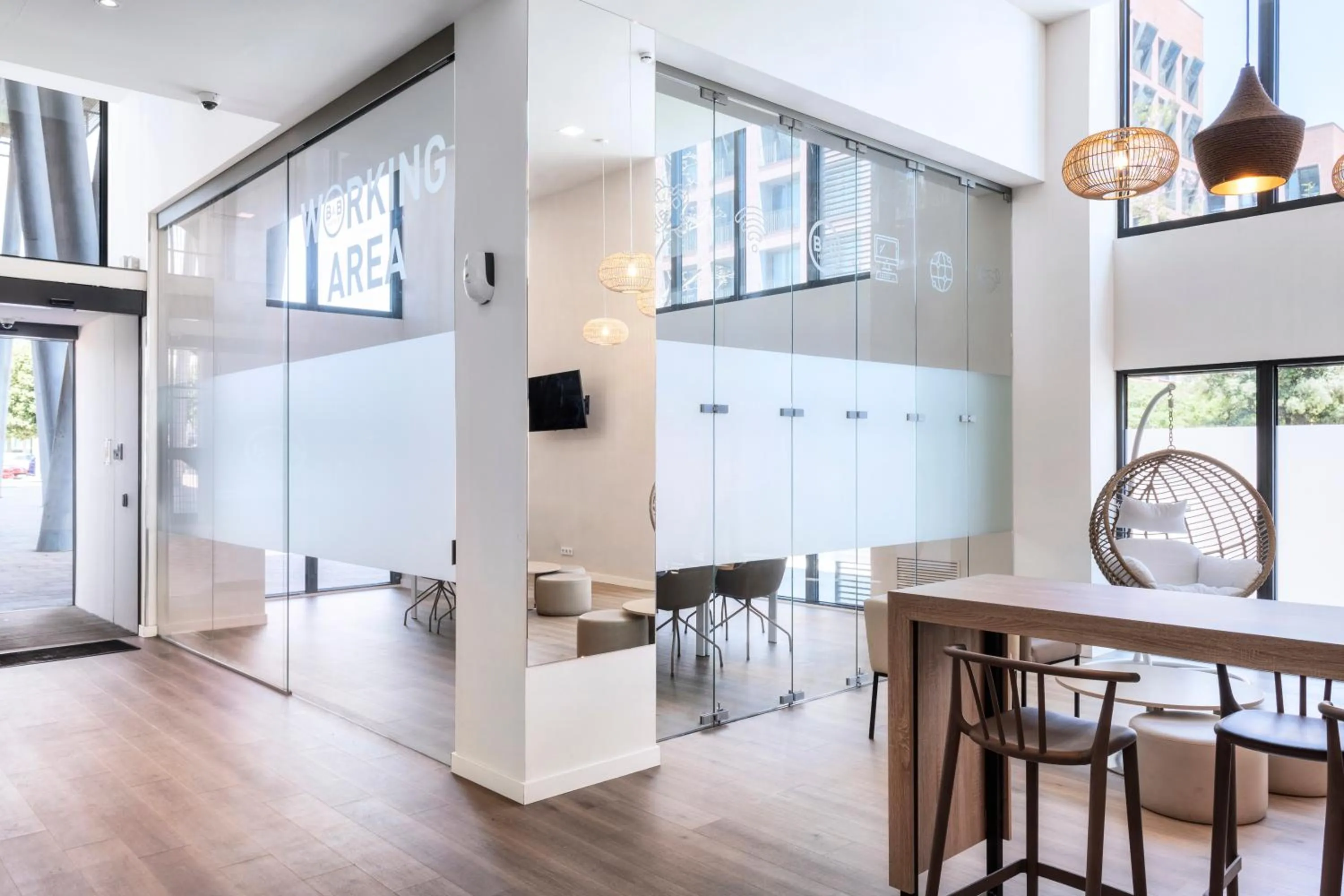 Meeting/conference room in B&B HOTEL Barcelona Mataro