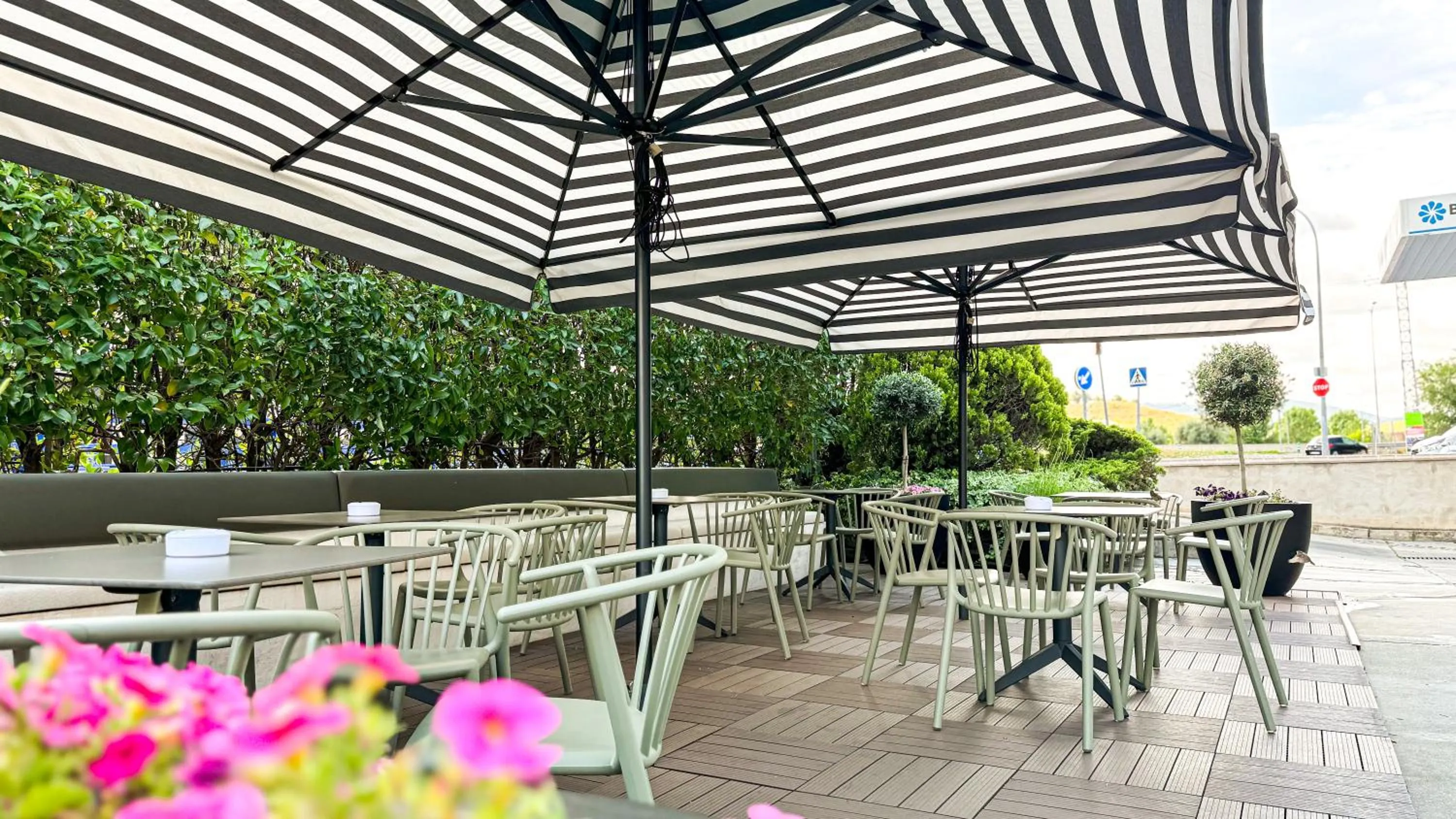 Balcony/Terrace in Hotel Iris Guadalajara