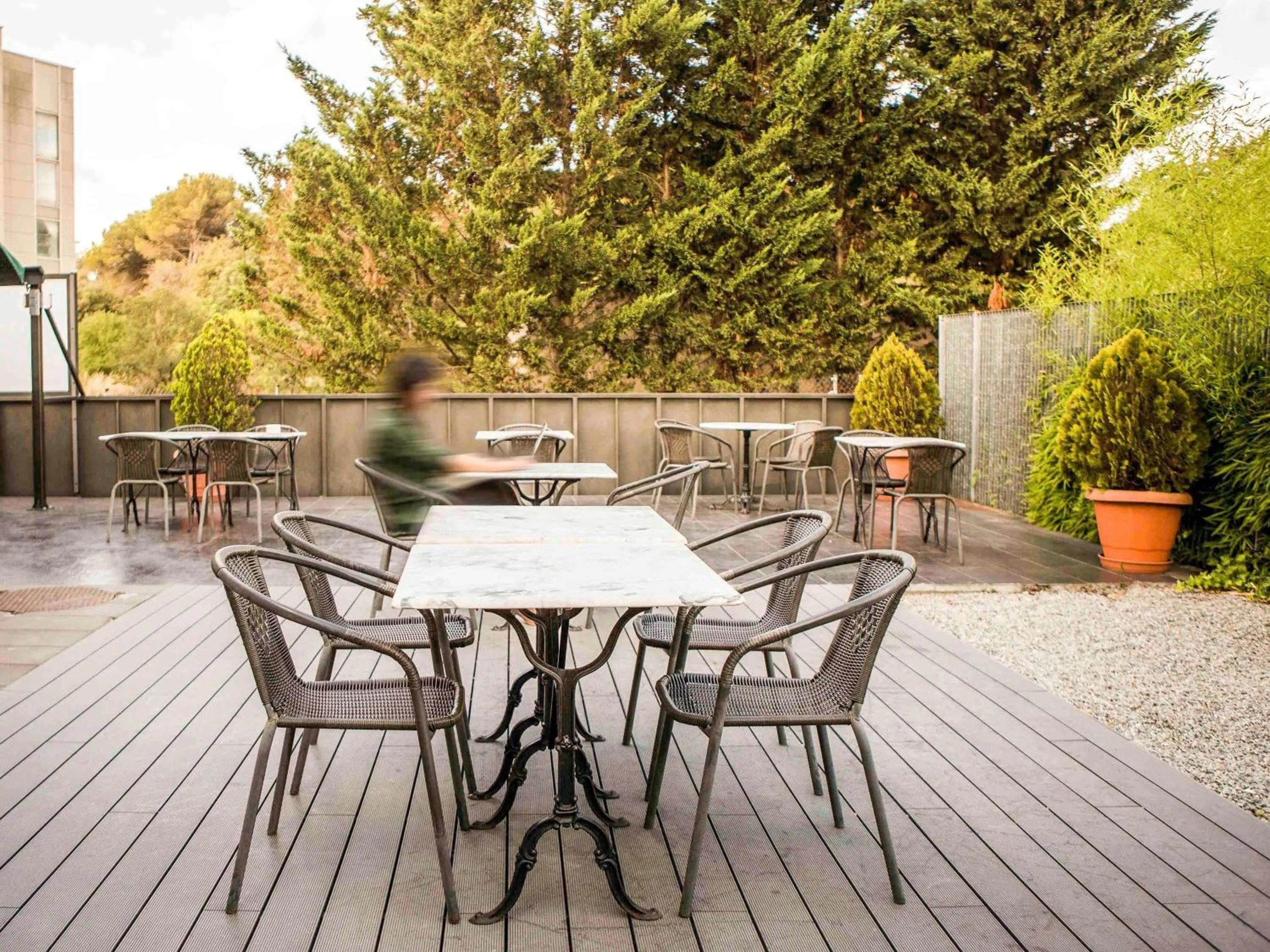 Restaurant/places to eat in Ibis Montmelo Granollers