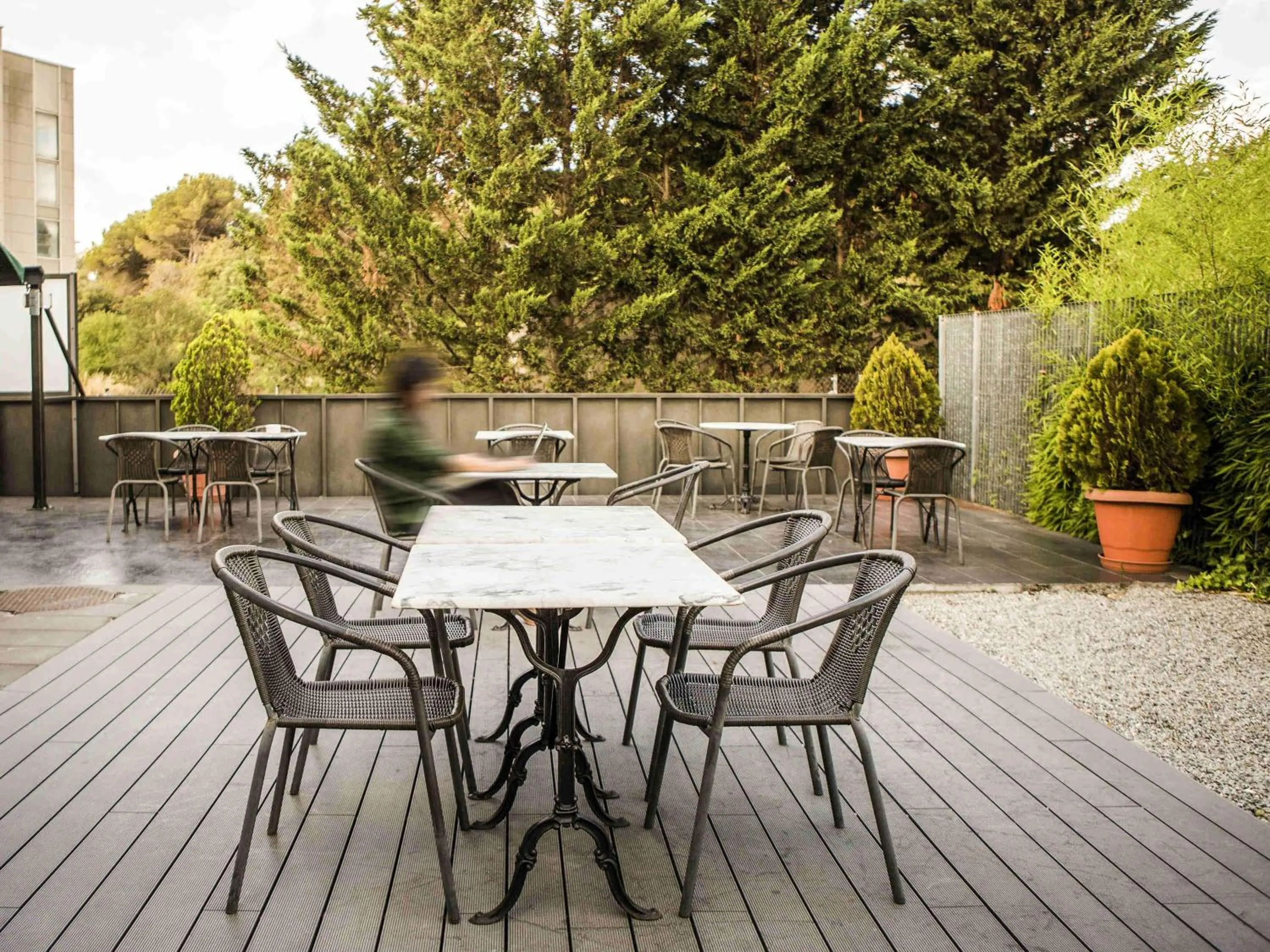 Restaurant/places to eat in Ibis Montmelo Granollers