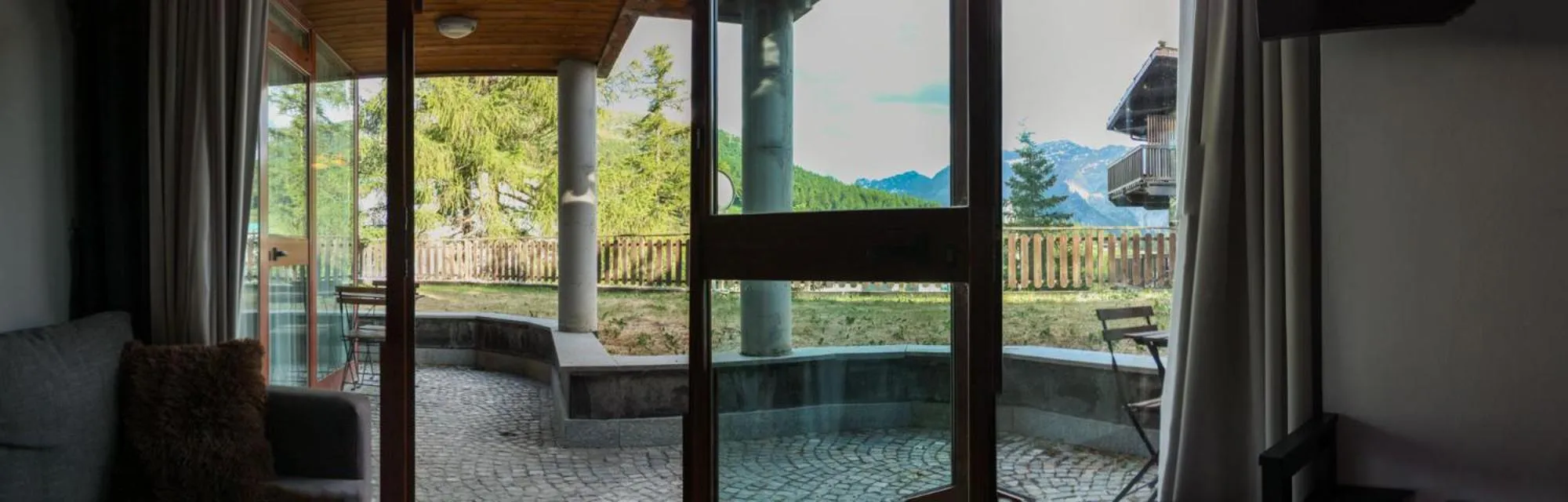 Garden in Shackleton Chalet