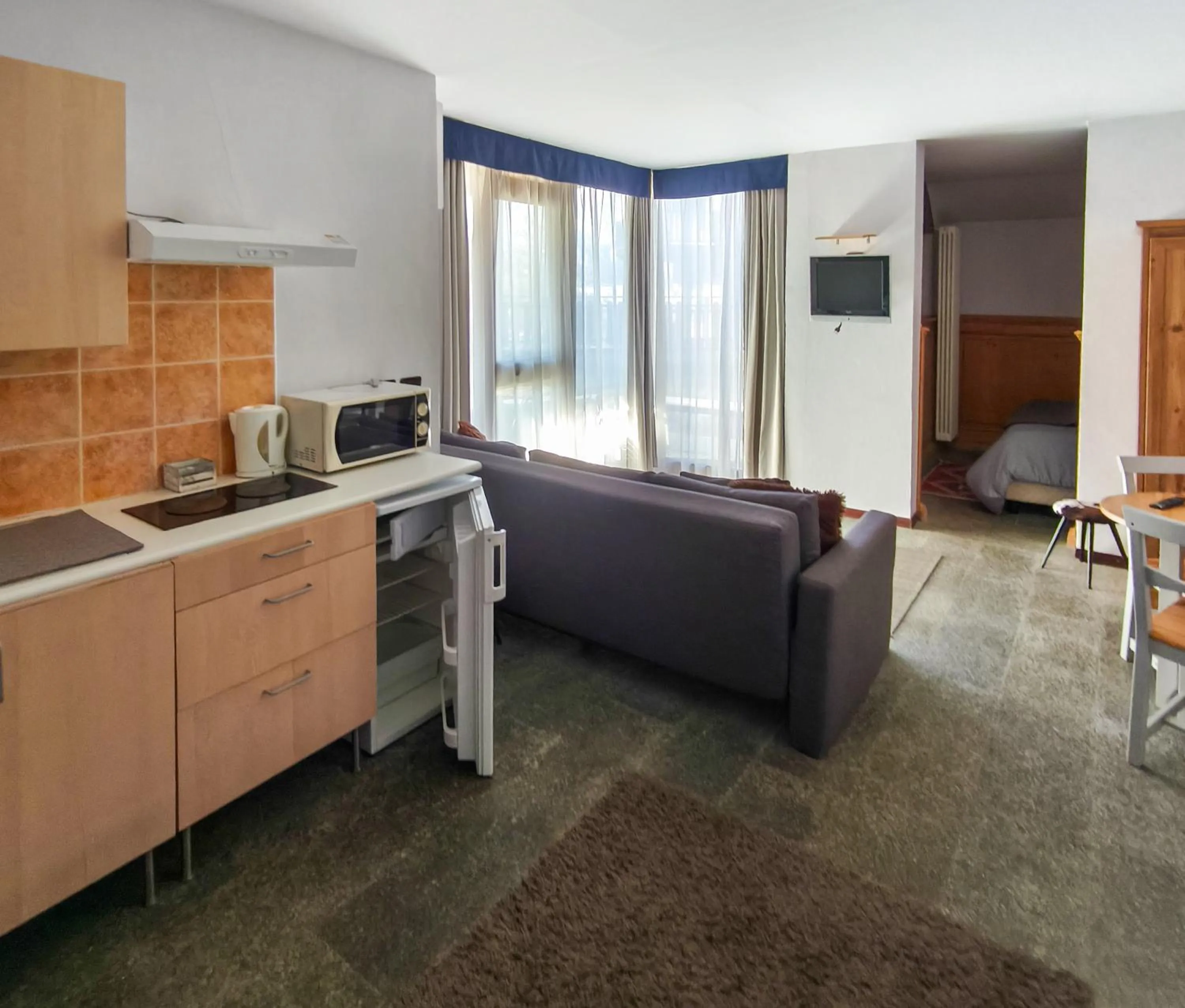 Kitchen or kitchenette in Shackleton Chalet