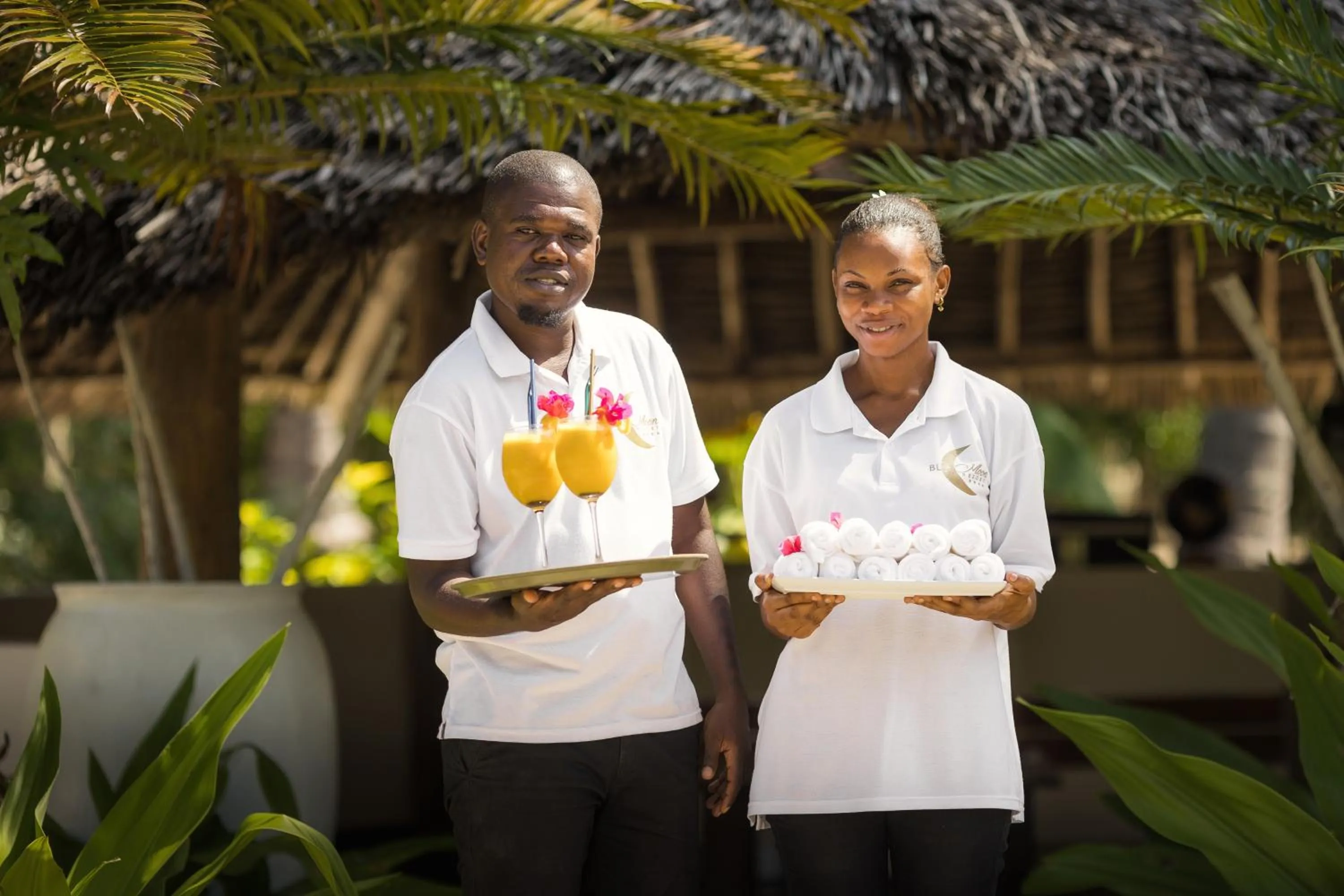 Staff in Blue Moon Resort