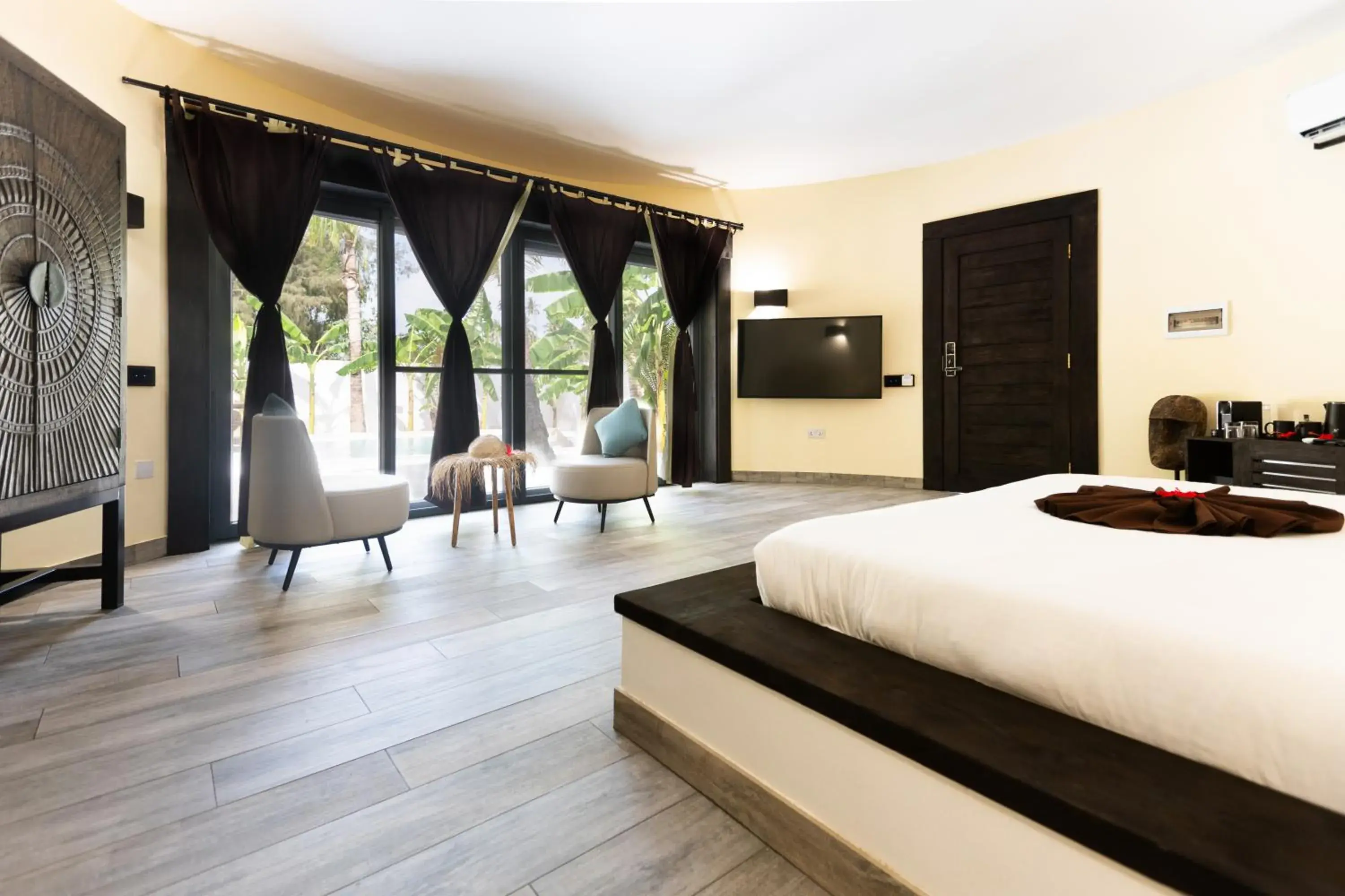 Bedroom, Bed in Blue Moon Resort Bedroom, Bed in Blue Moon Resort