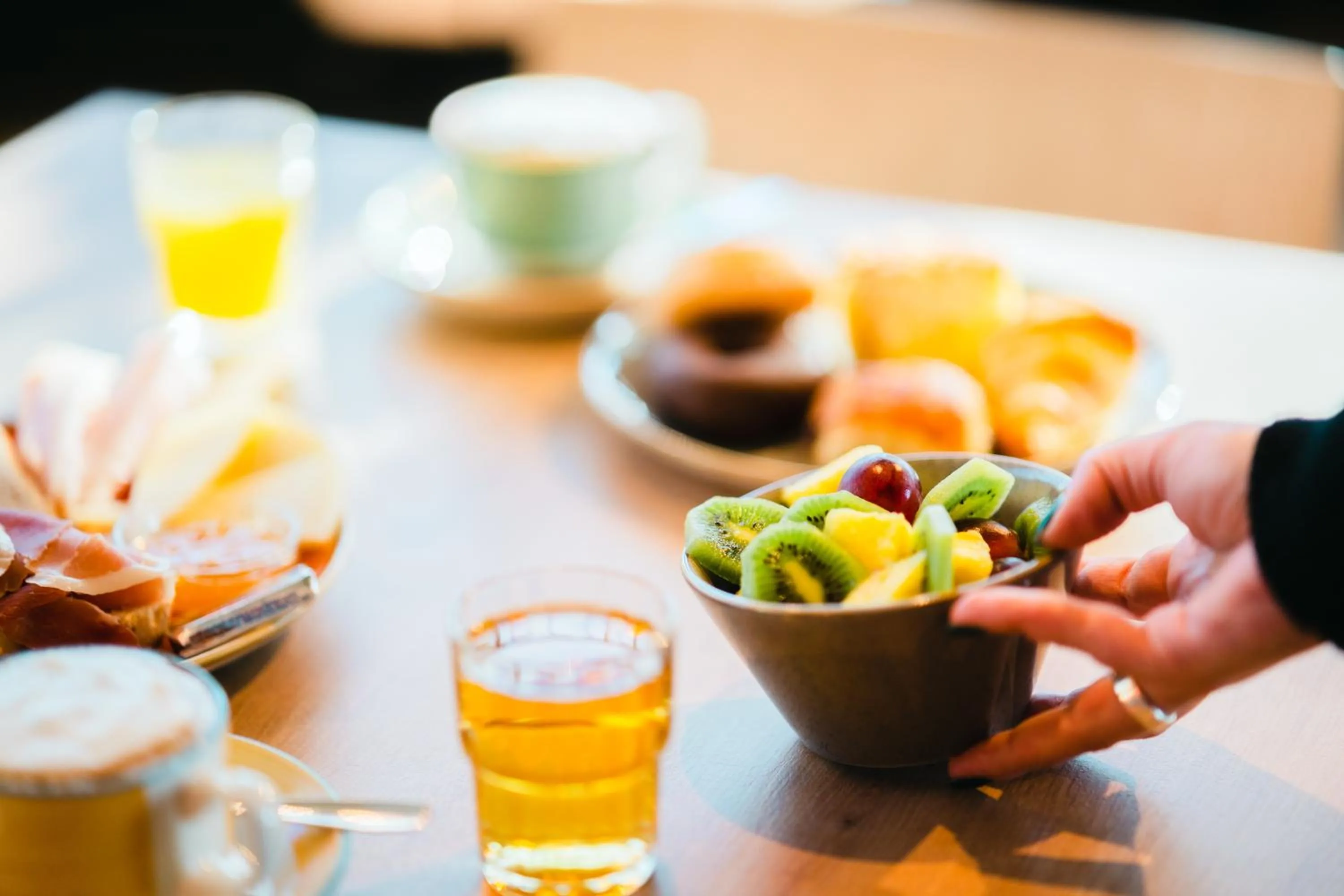 Buffet breakfast in Ibis Valladolid