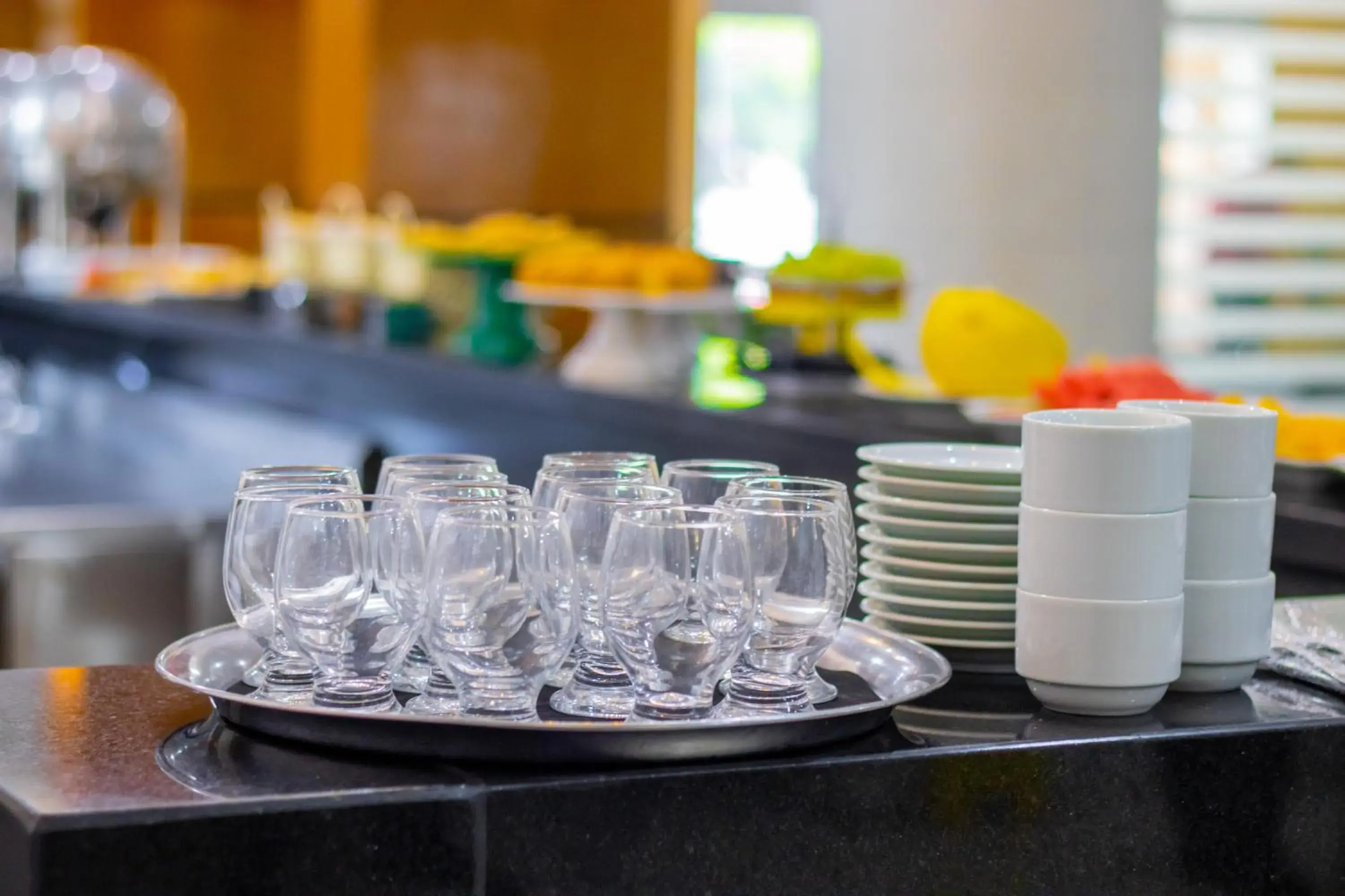 Buffet breakfast in Rede Andrade Luxor Buffet breakfast in Rede Andrade Luxor