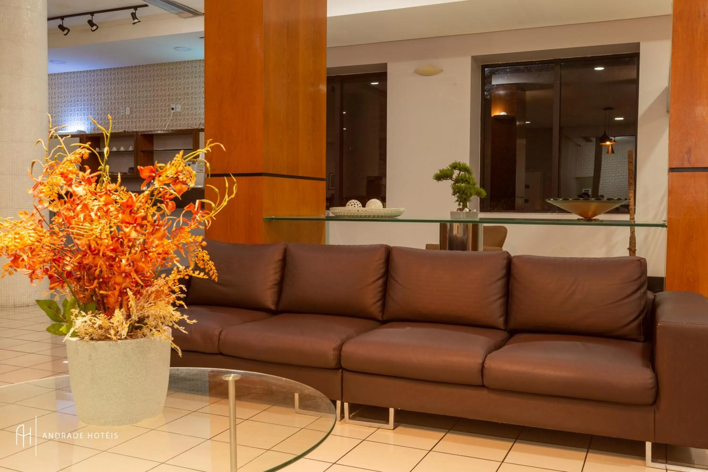 Lobby or reception in Rede Andrade Luxor