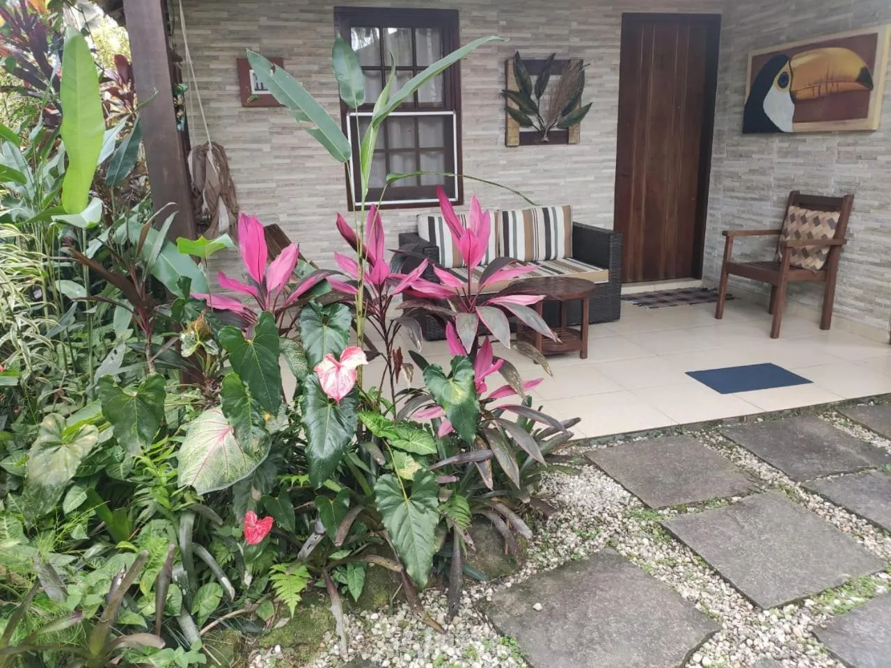 Patio in Eliconial Paraty Pousada
