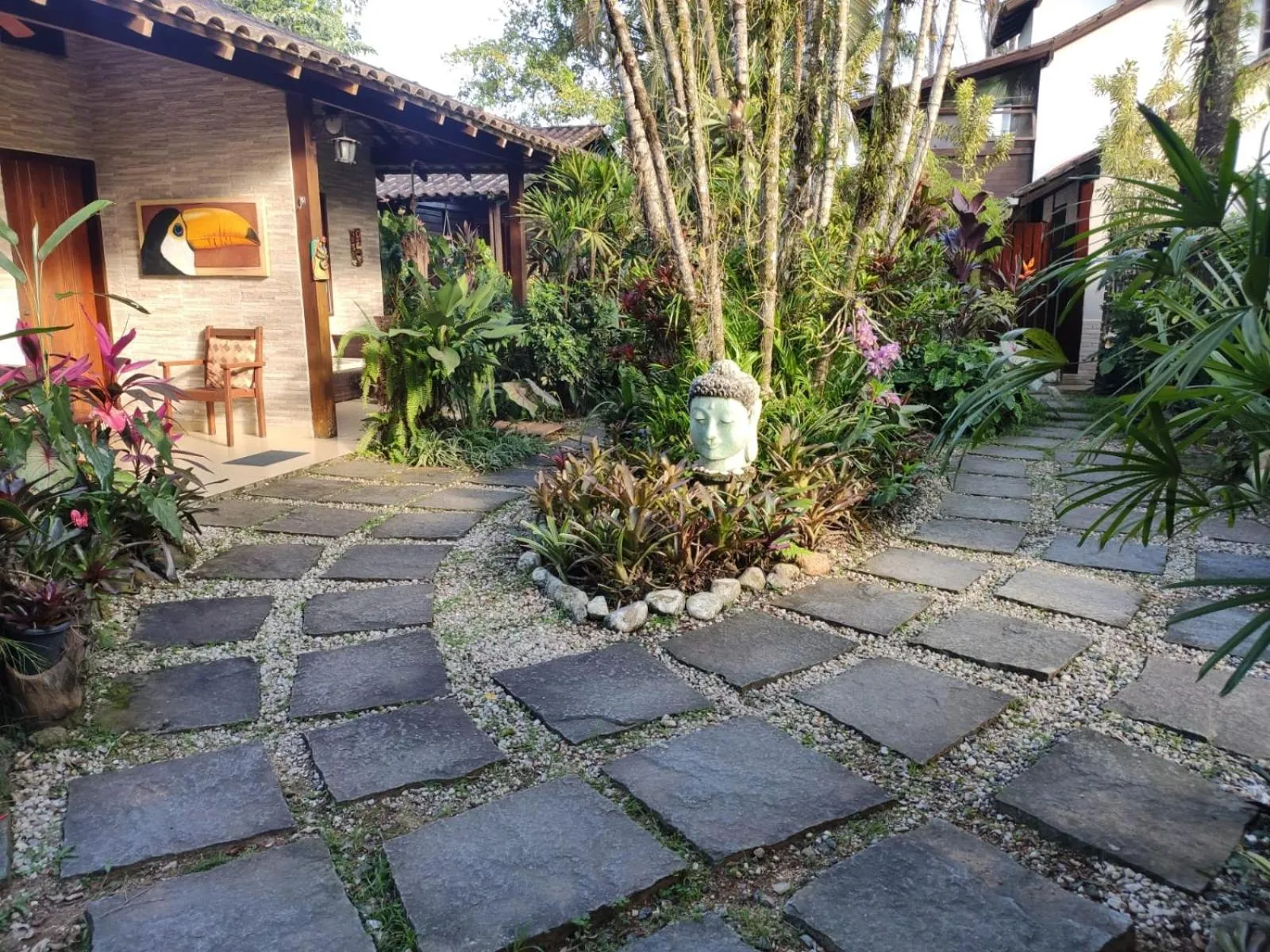 Garden in Eliconial Paraty Pousada