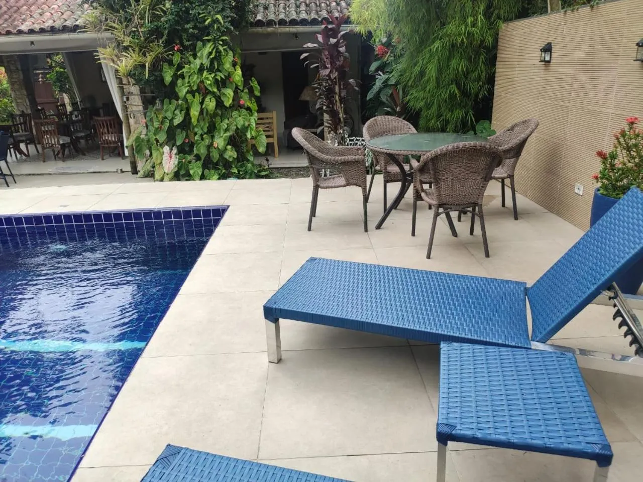 Pool view in Eliconial Paraty Pousada