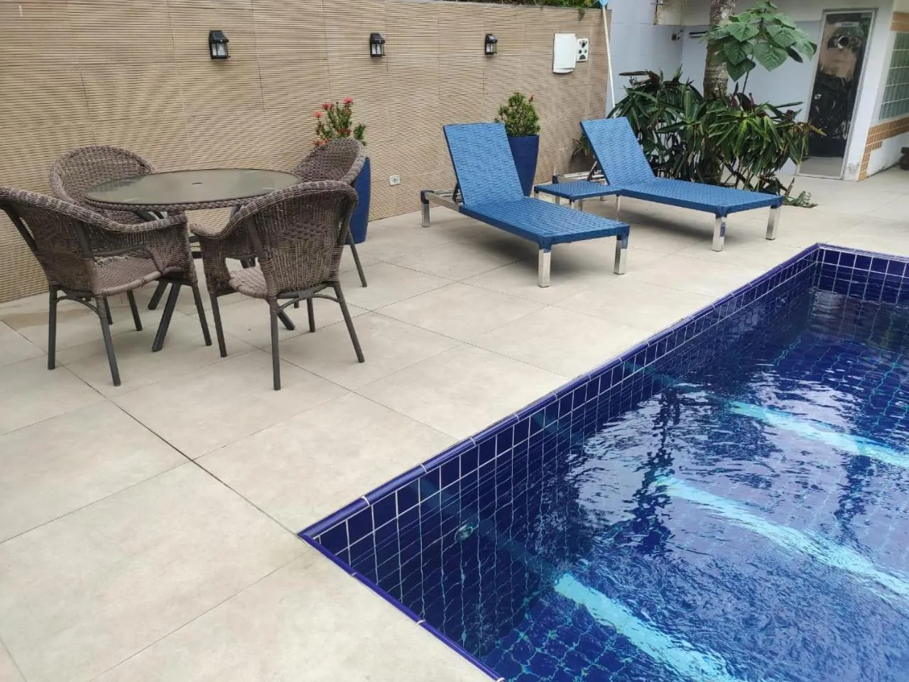 Pool view in Eliconial Paraty Pousada