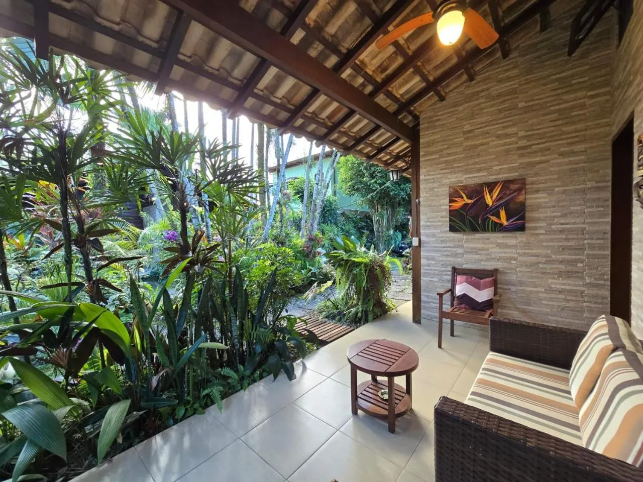 Patio in Eliconial Paraty Pousada