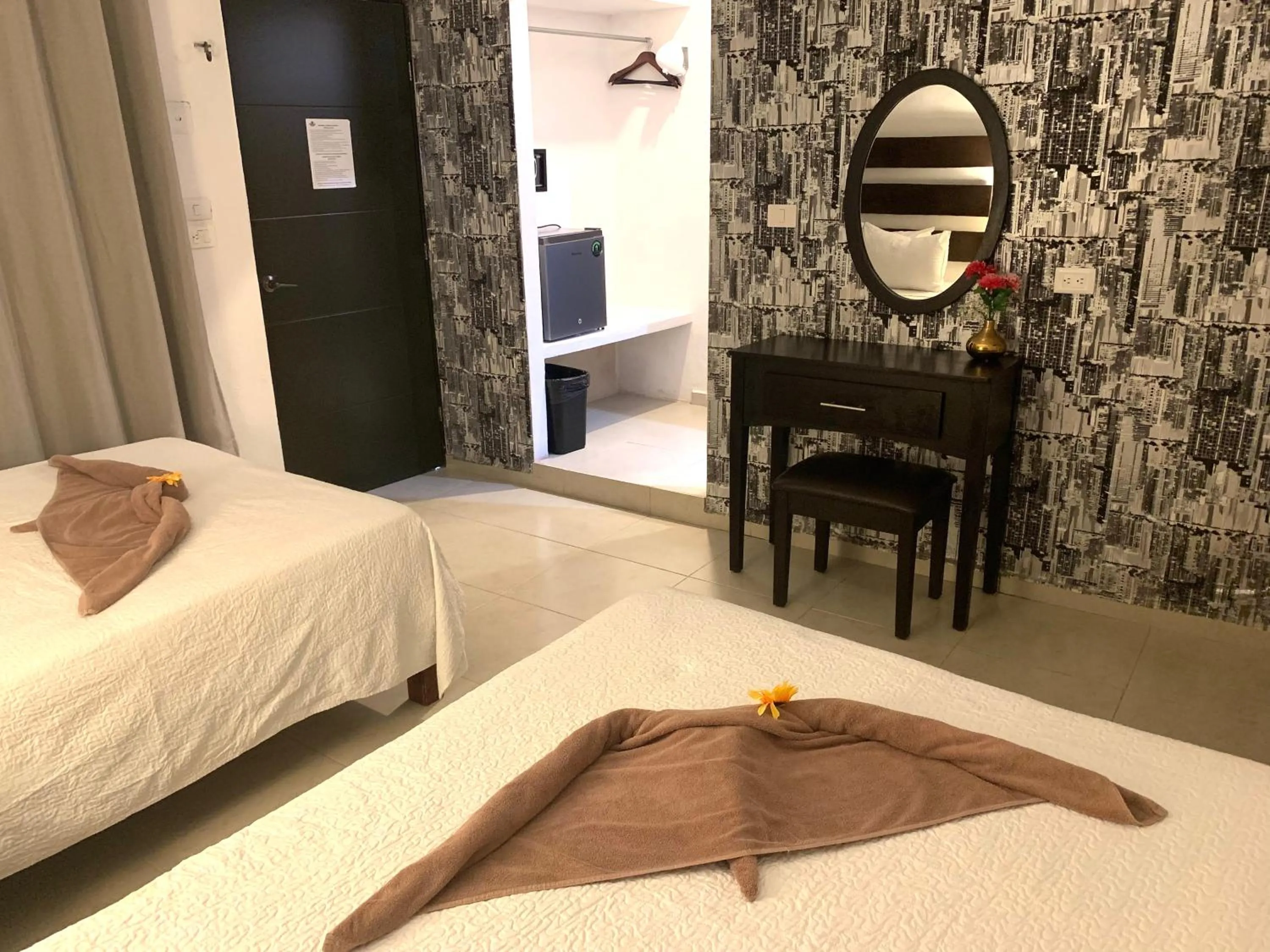 Bed in Hotel La Casa del Capi