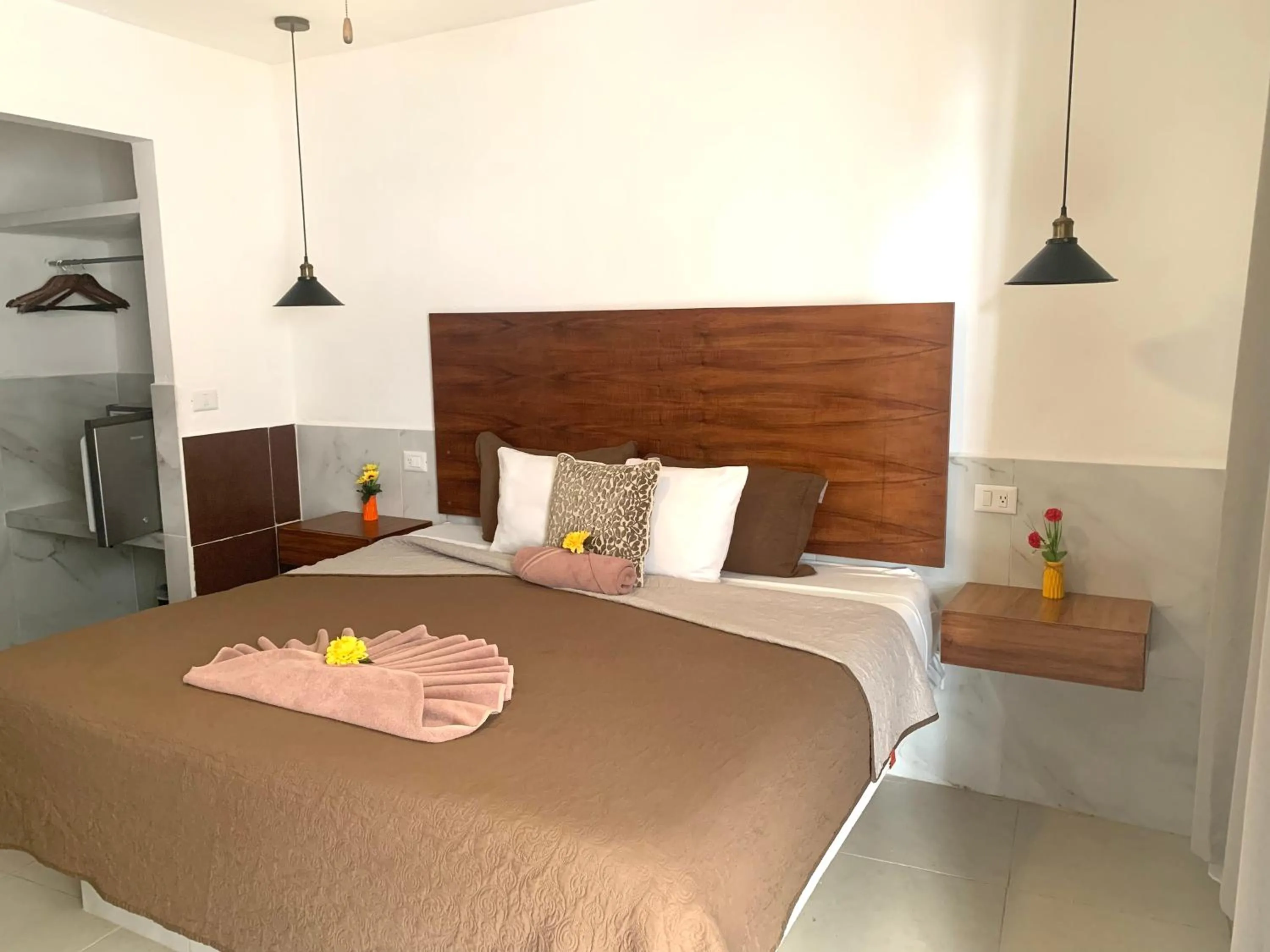 Bed in Hotel La Casa del Capi