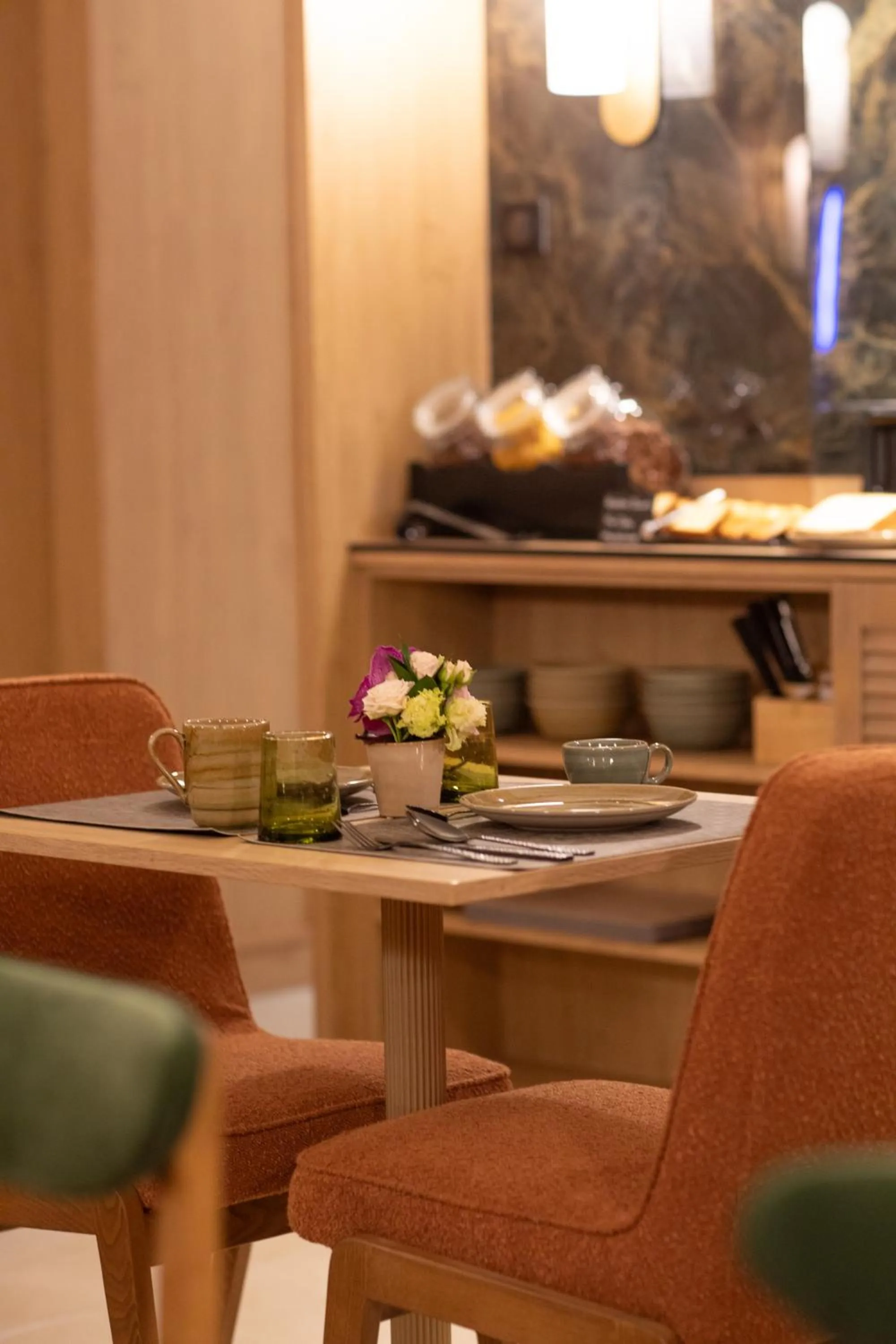 Food and drinks in Hotel Prince Albert Opéra