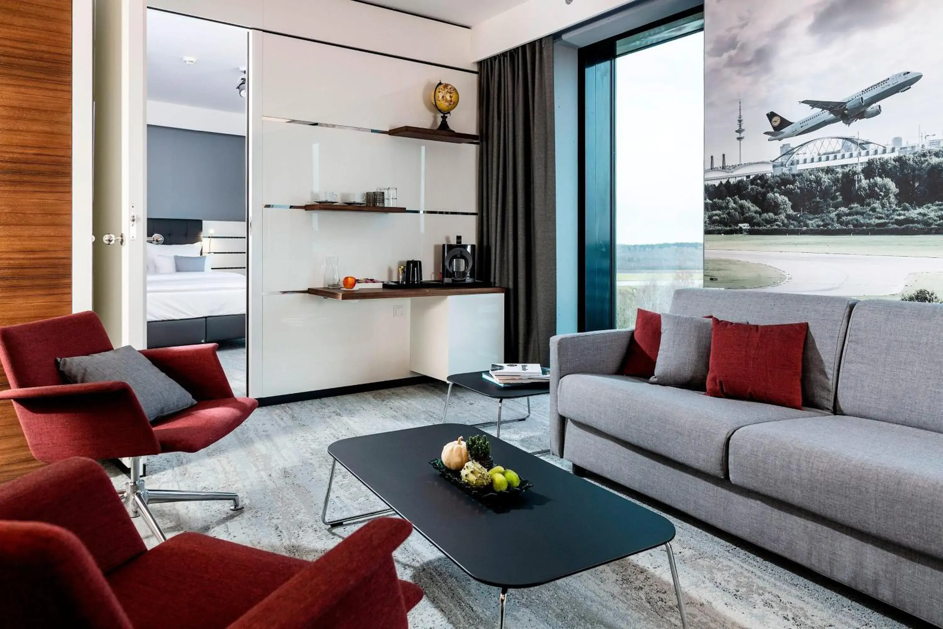 Photo of the whole room in Airport Plaza Hotel Hamburg Photo of the whole room in Airport Plaza Hotel Hamburg