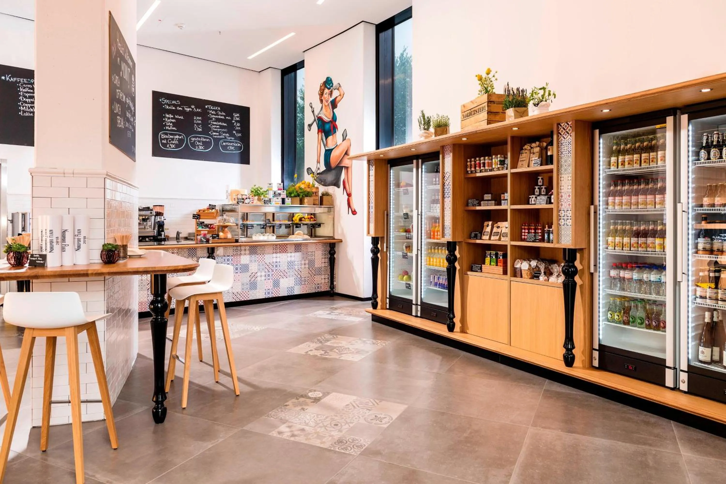 Restaurant/places to eat in Airport Plaza Hotel Hamburg