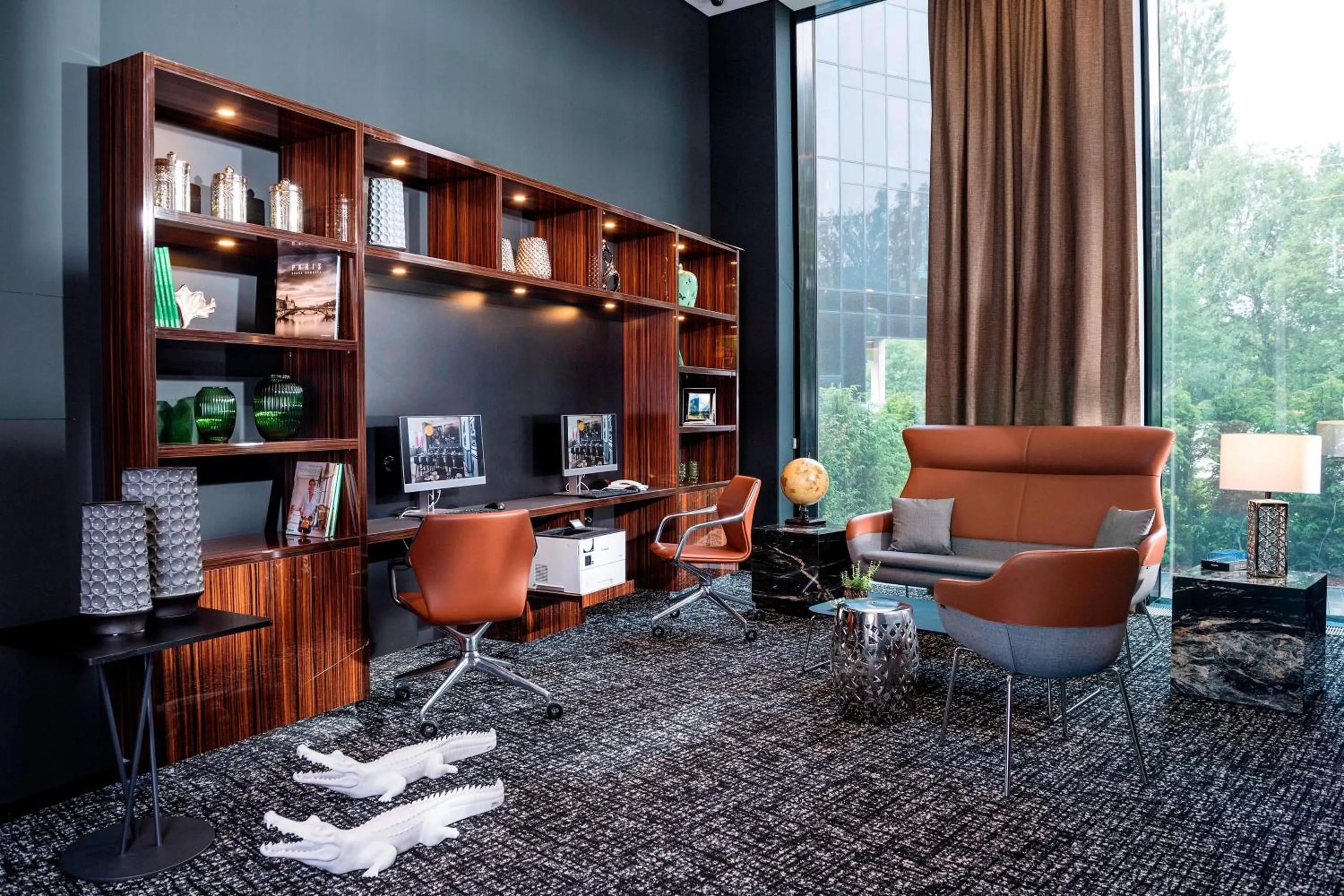 Lobby or reception in Airport Plaza Hotel Hamburg