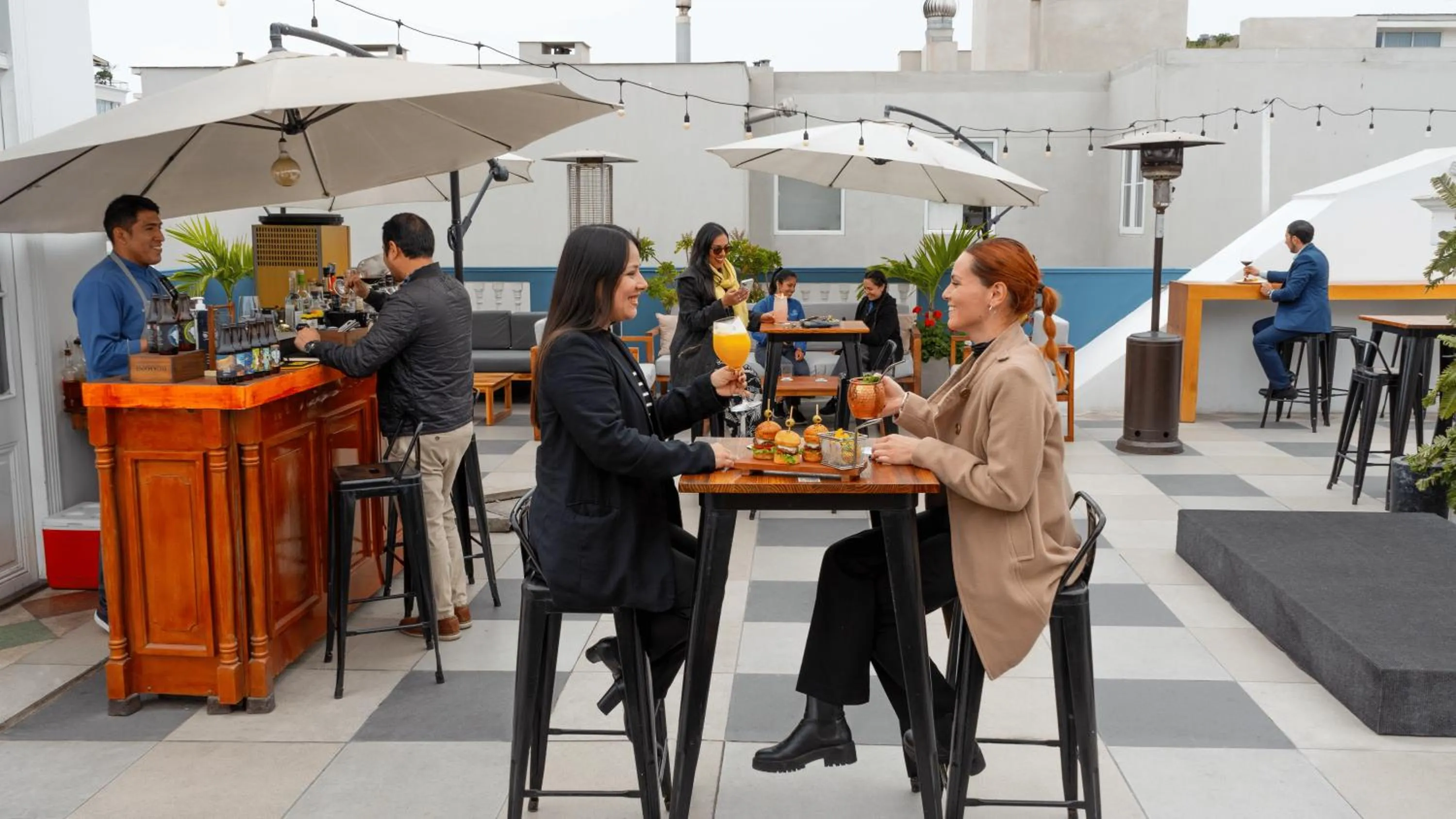 Balcony/Terrace in Casa Republica Barranco Boutique Hotel