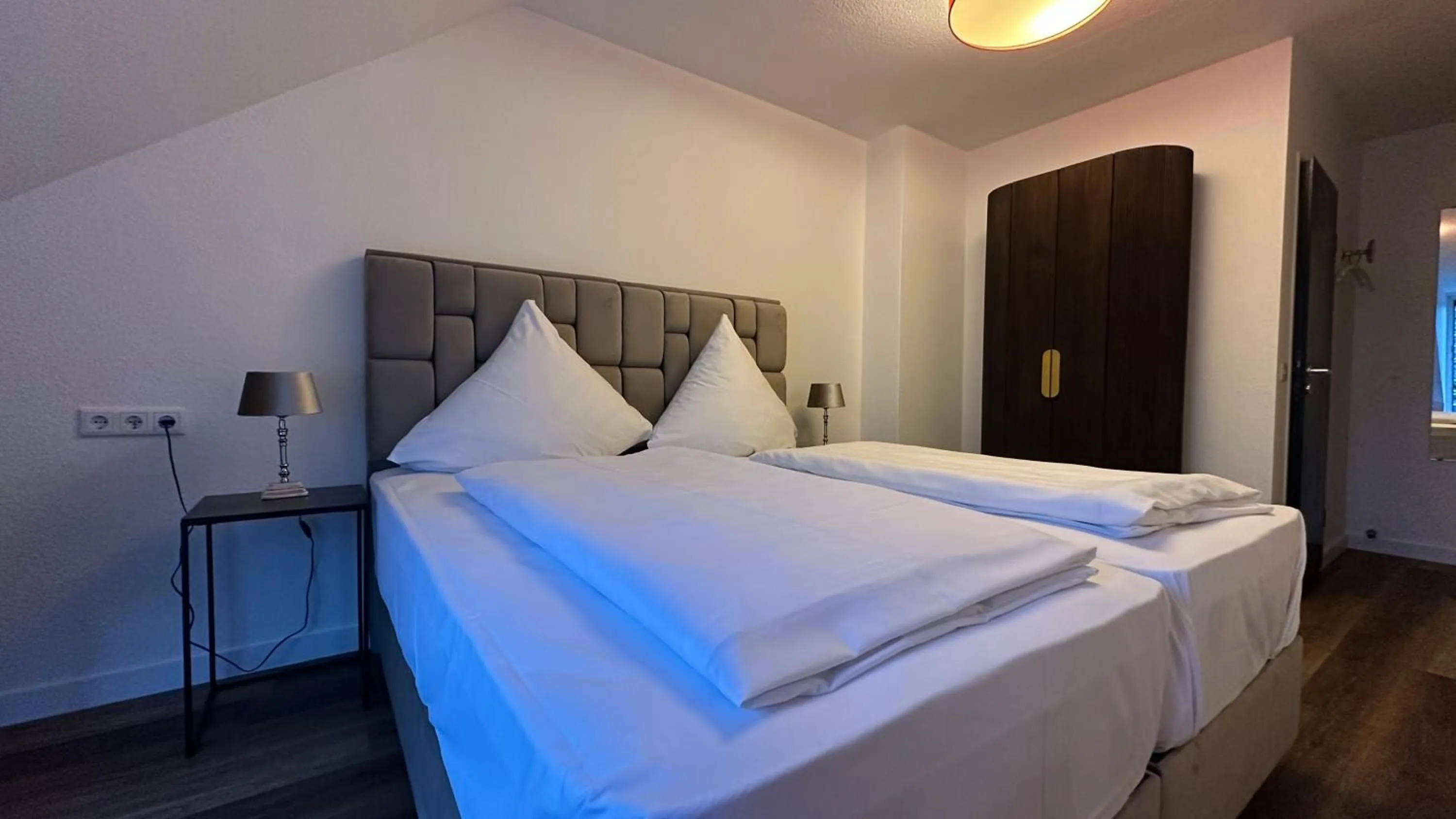 Bed in Hotel Unterfeldhaus