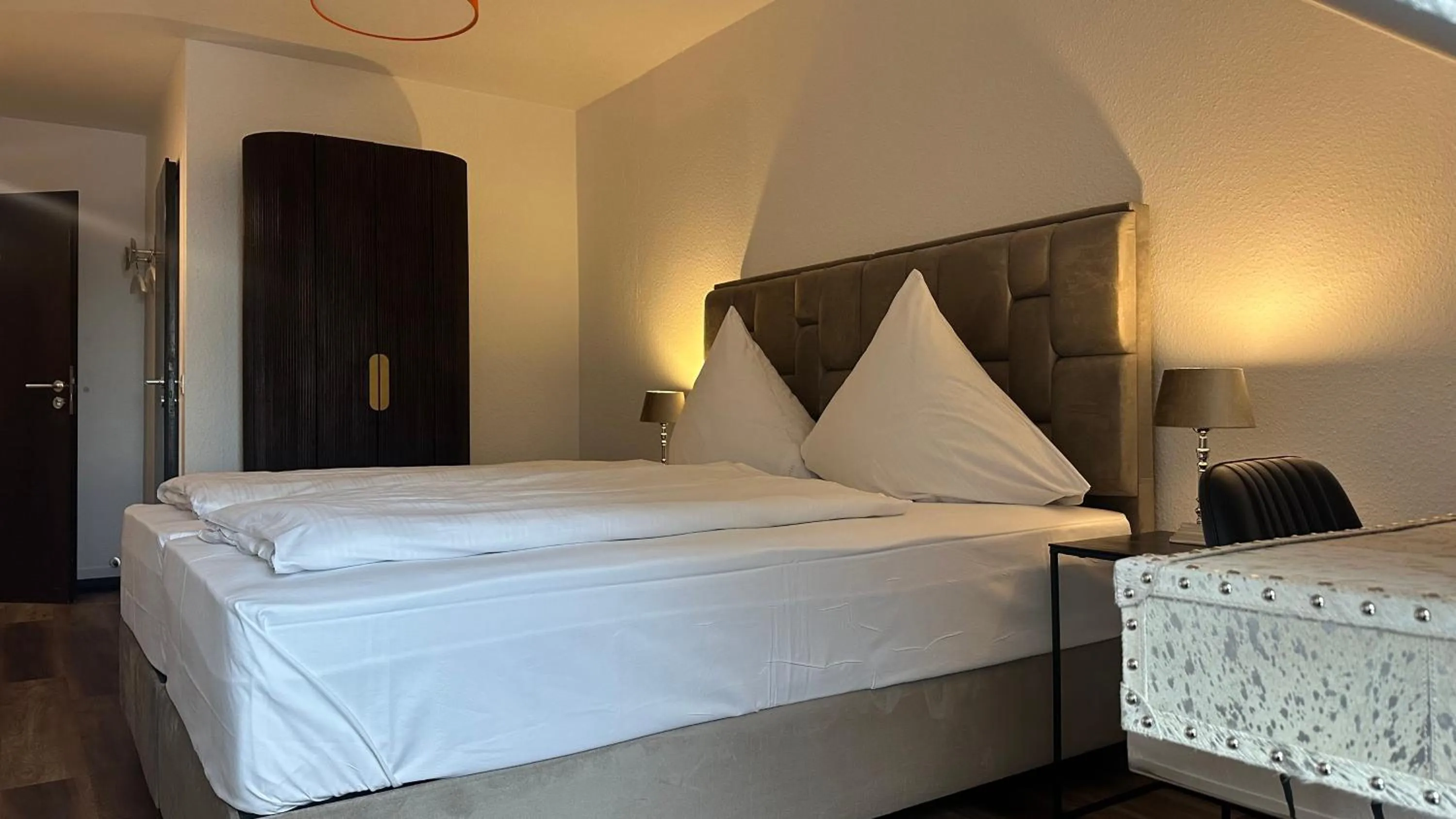 Bed in Hotel Unterfeldhaus