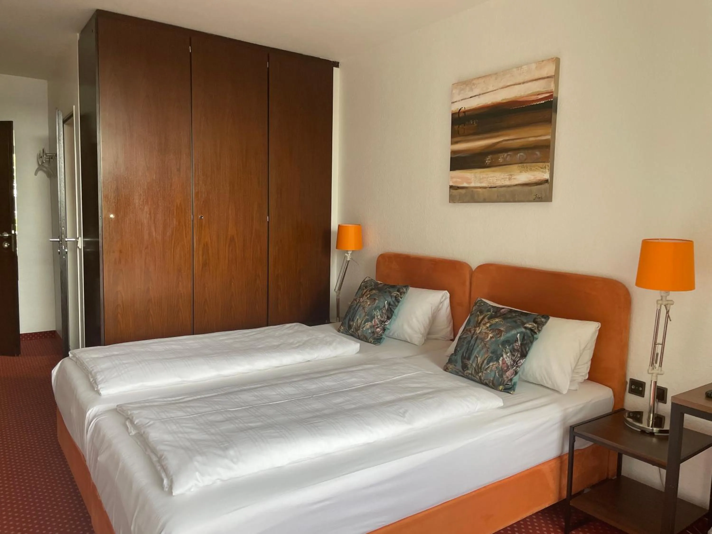 Bed in Hotel Unterfeldhaus