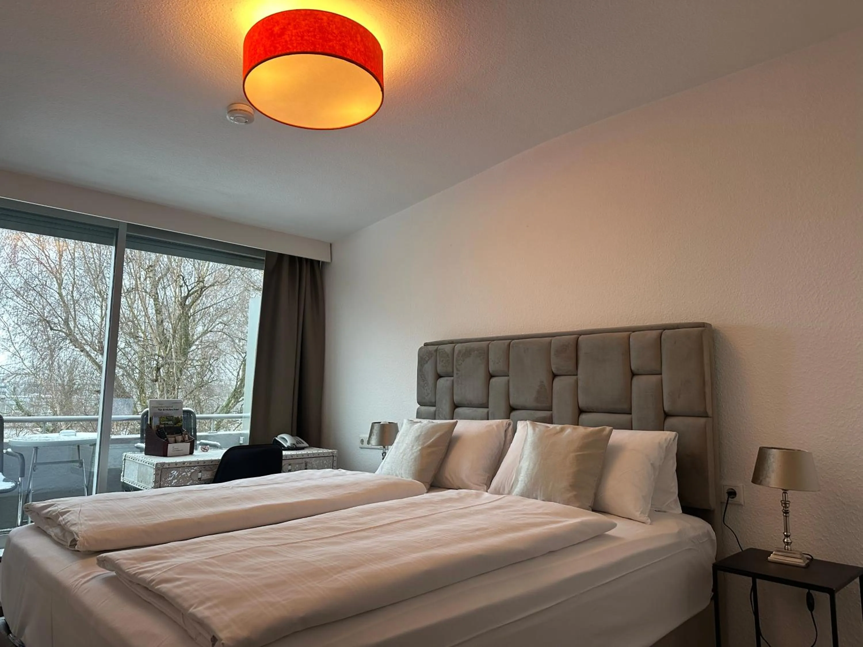 Bed in Hotel Unterfeldhaus