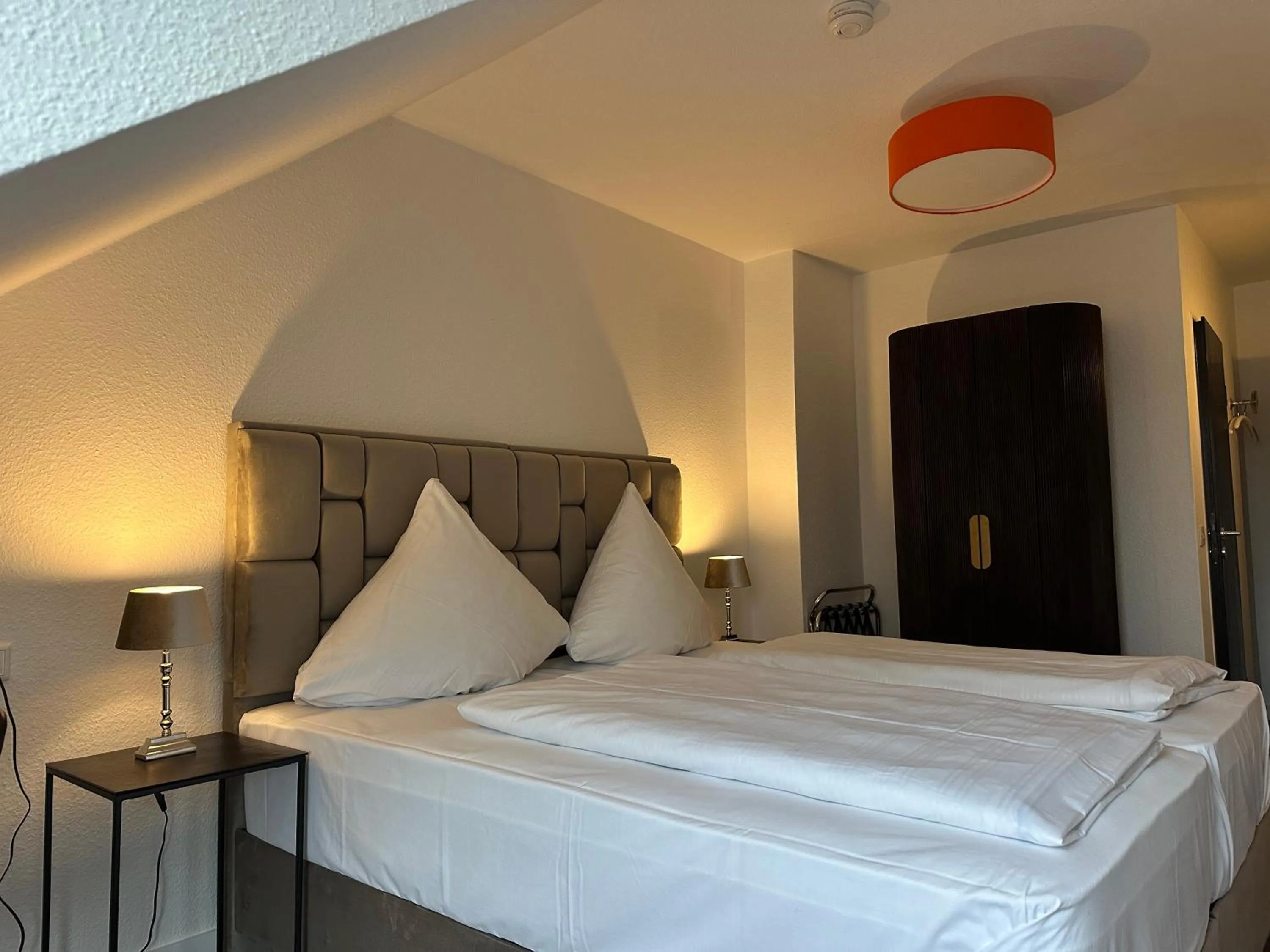 Bed in Hotel Unterfeldhaus