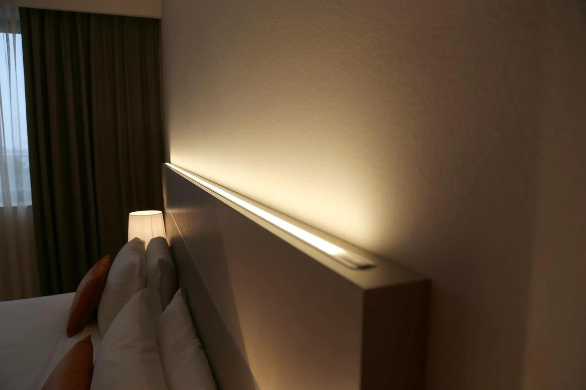 Decorative detail, Bed in Hotel Glis