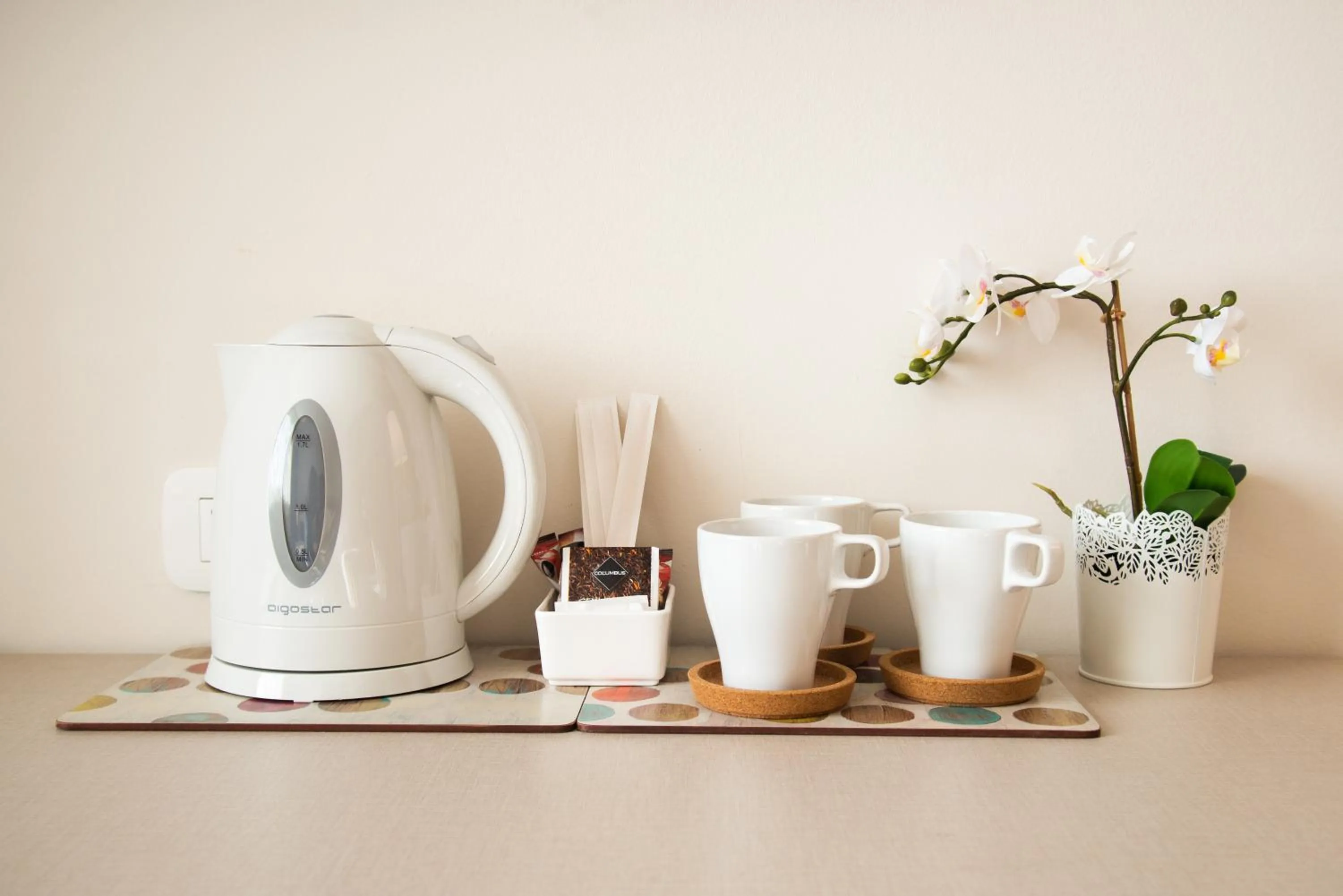 Coffee/tea facilities in Hotel Glis