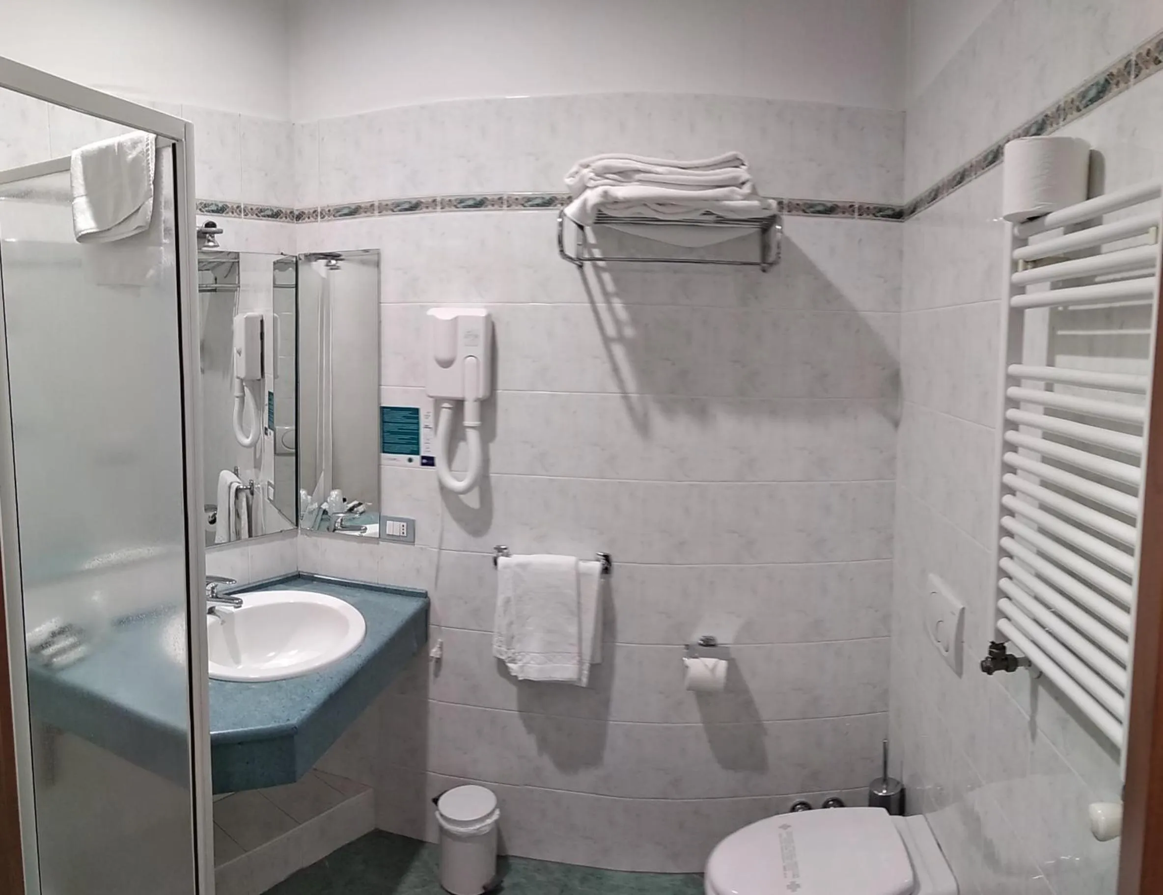 Shower in Hotel Glis