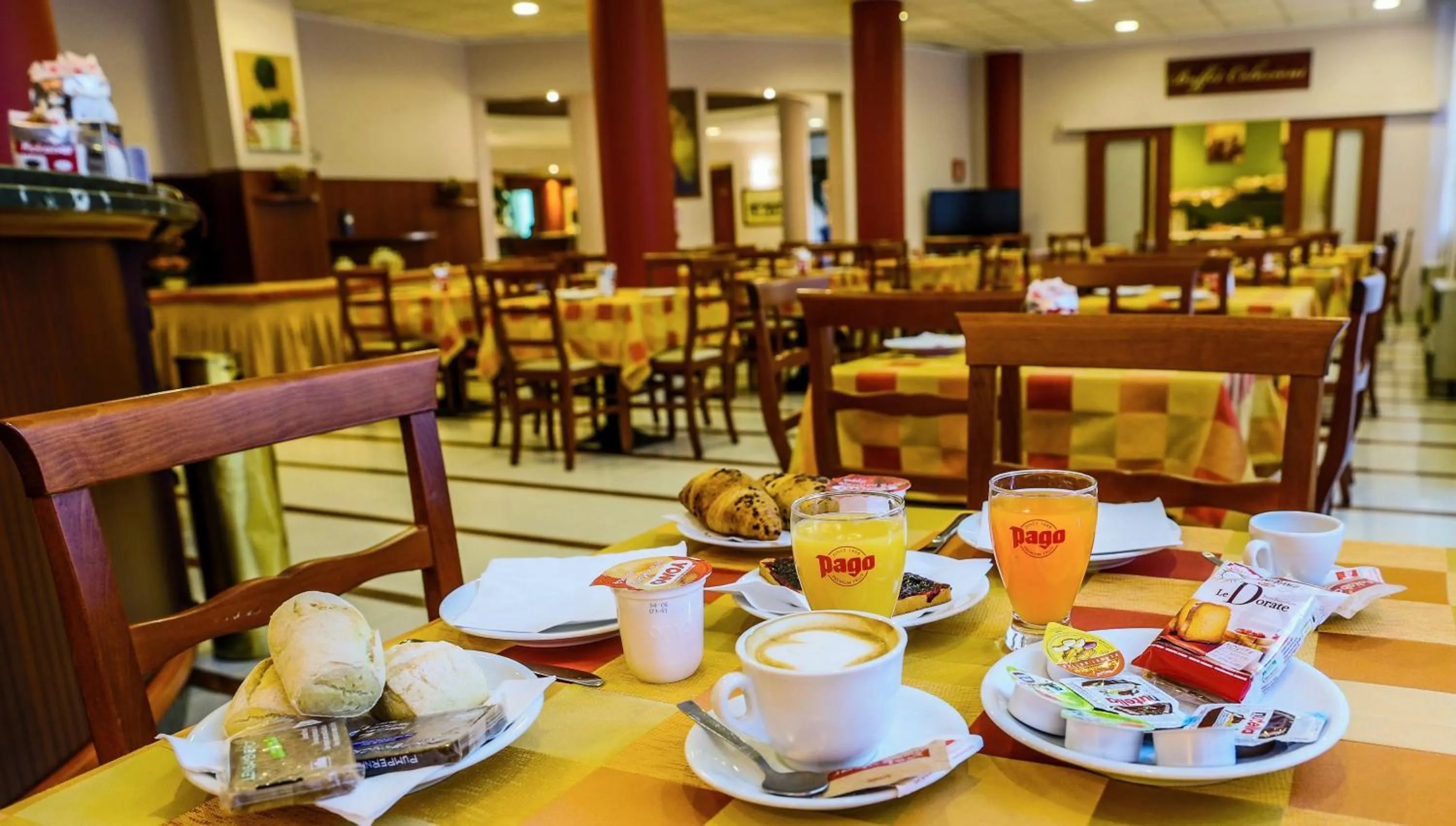 Food close-up in Hotel Glis